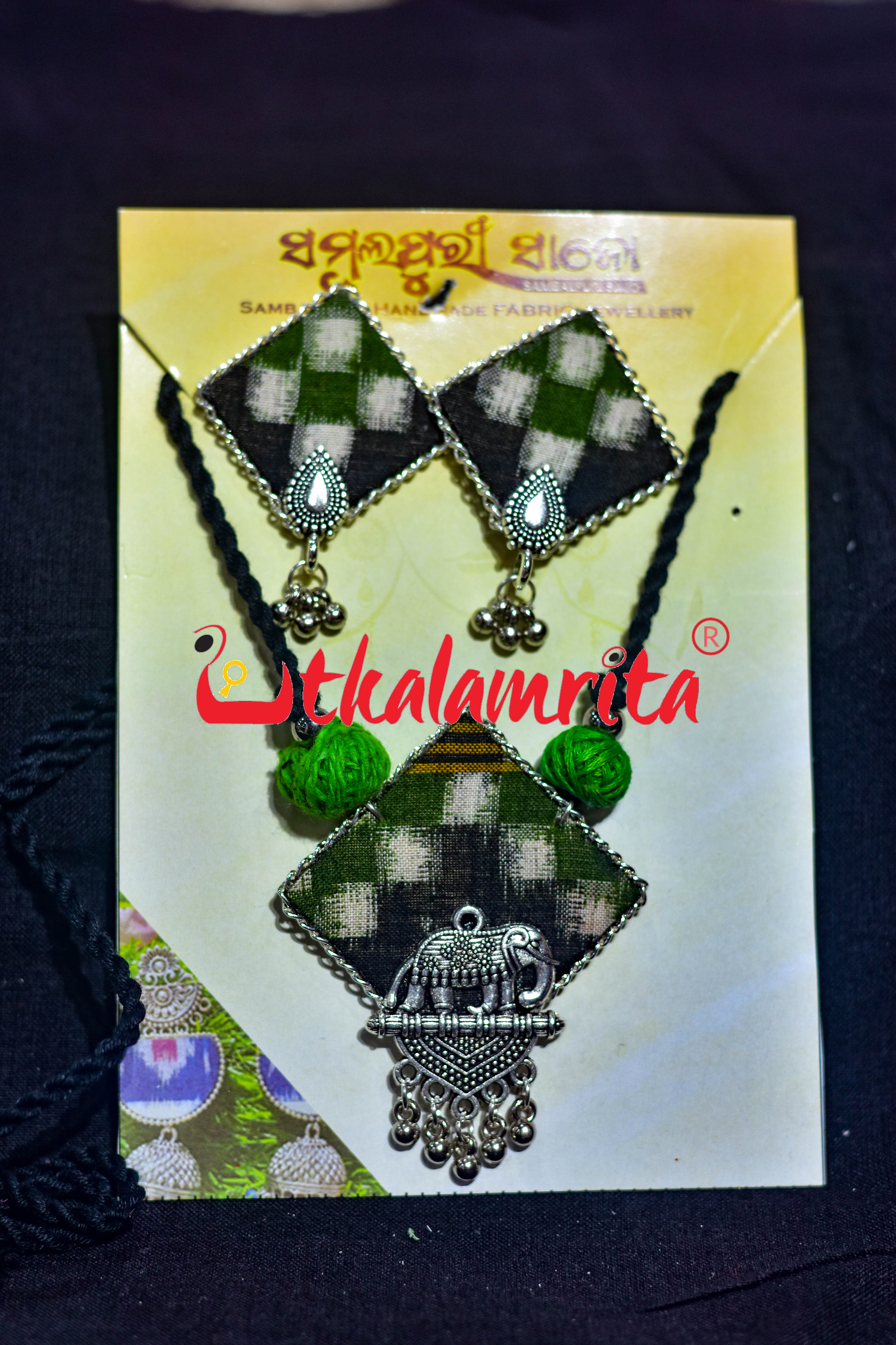 Silver GBW Pasapali Small Necklace Set