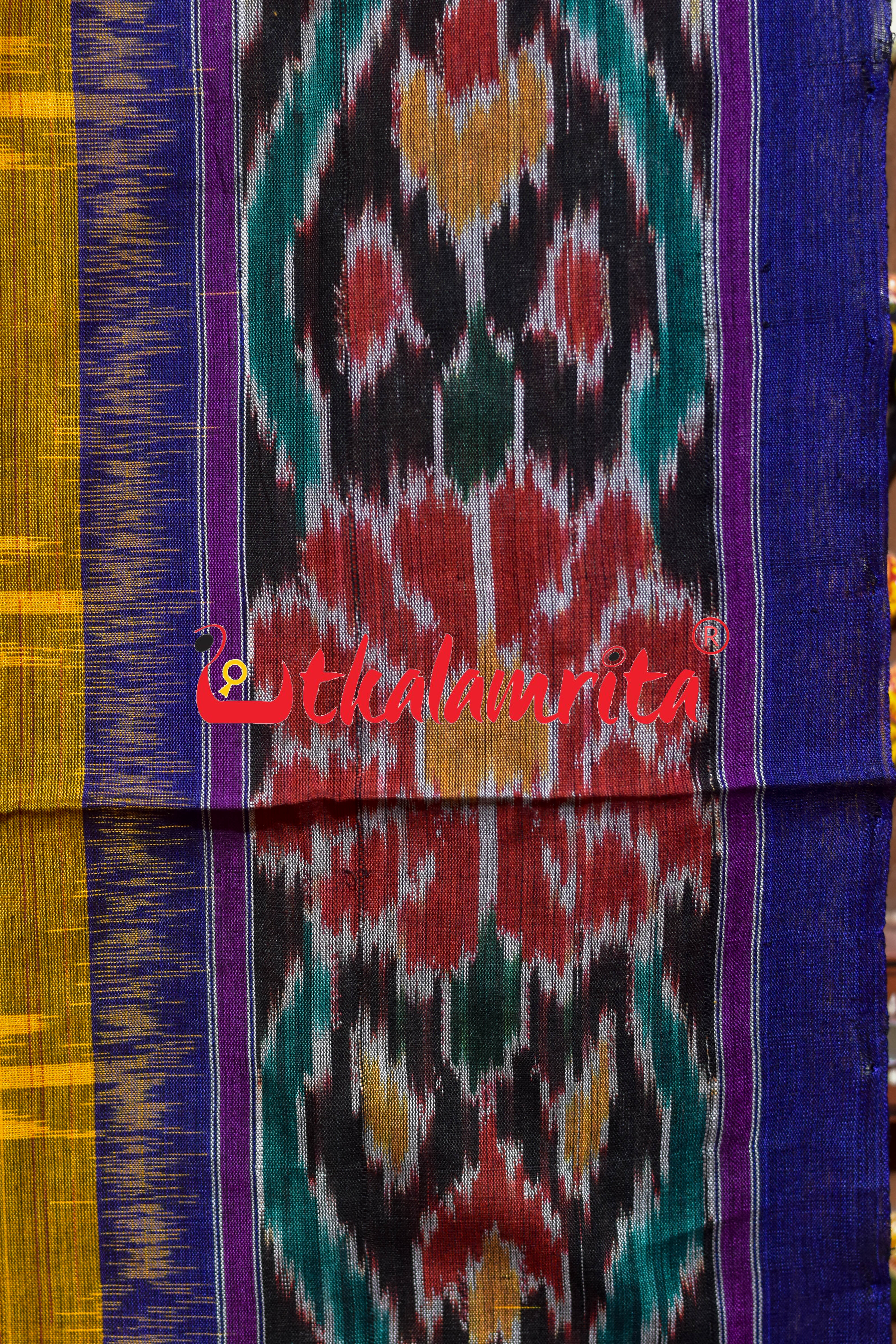 Mustard Ganga Jamuna Temple Scot Red Blue