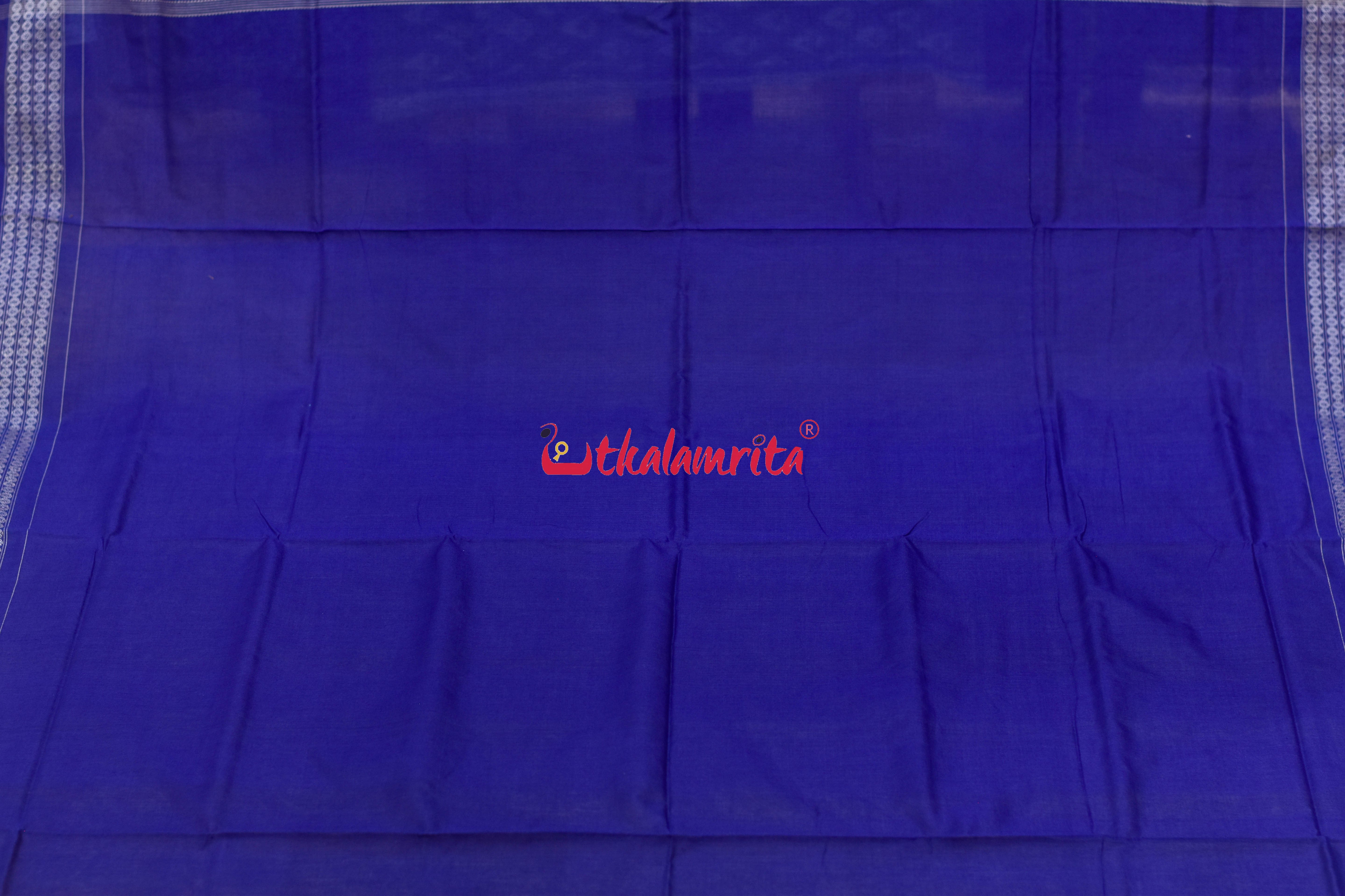 Grey Heart Scot Pasapali Sambalpuri Cotton Saree