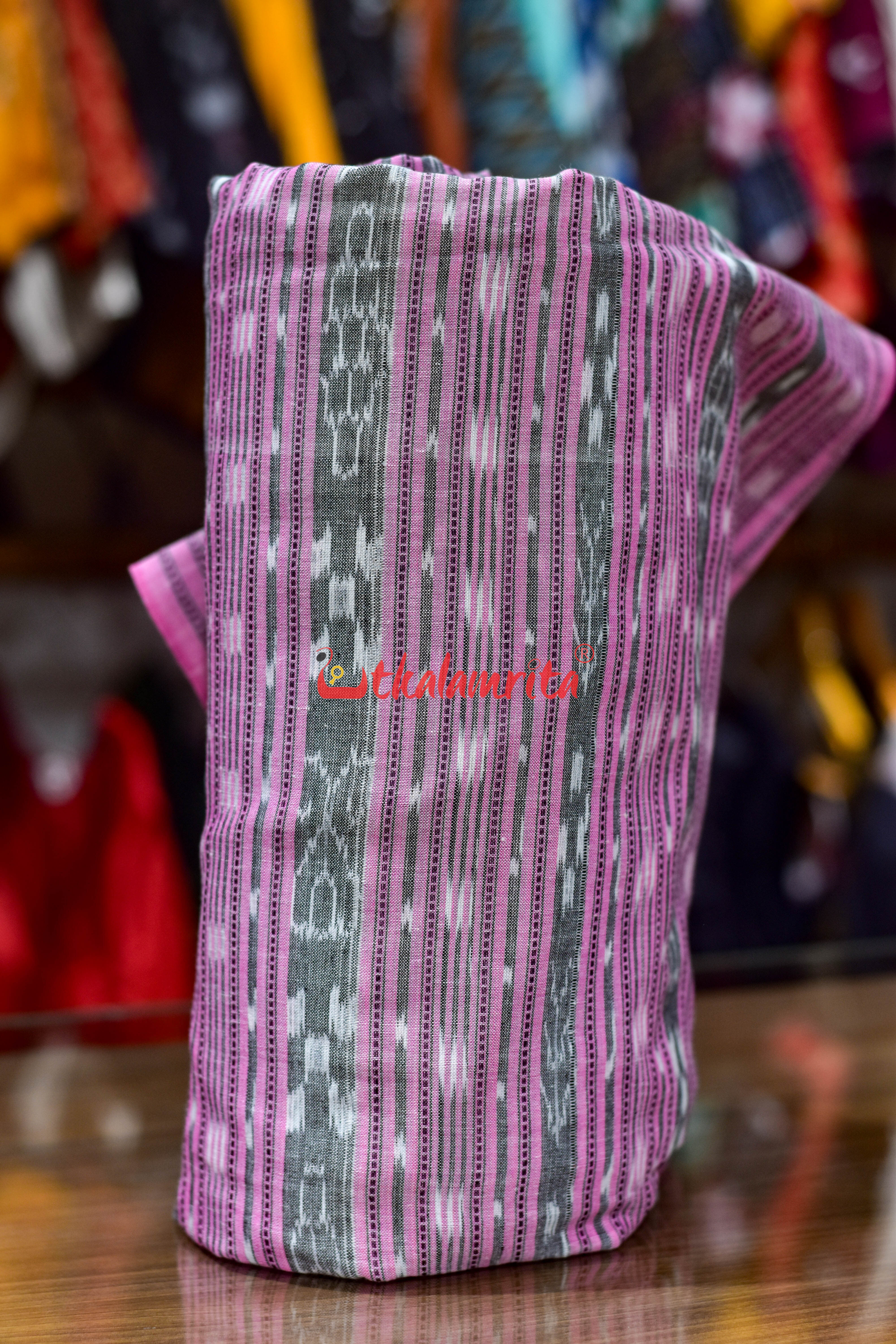 Light Pink Ikat (Fabric)