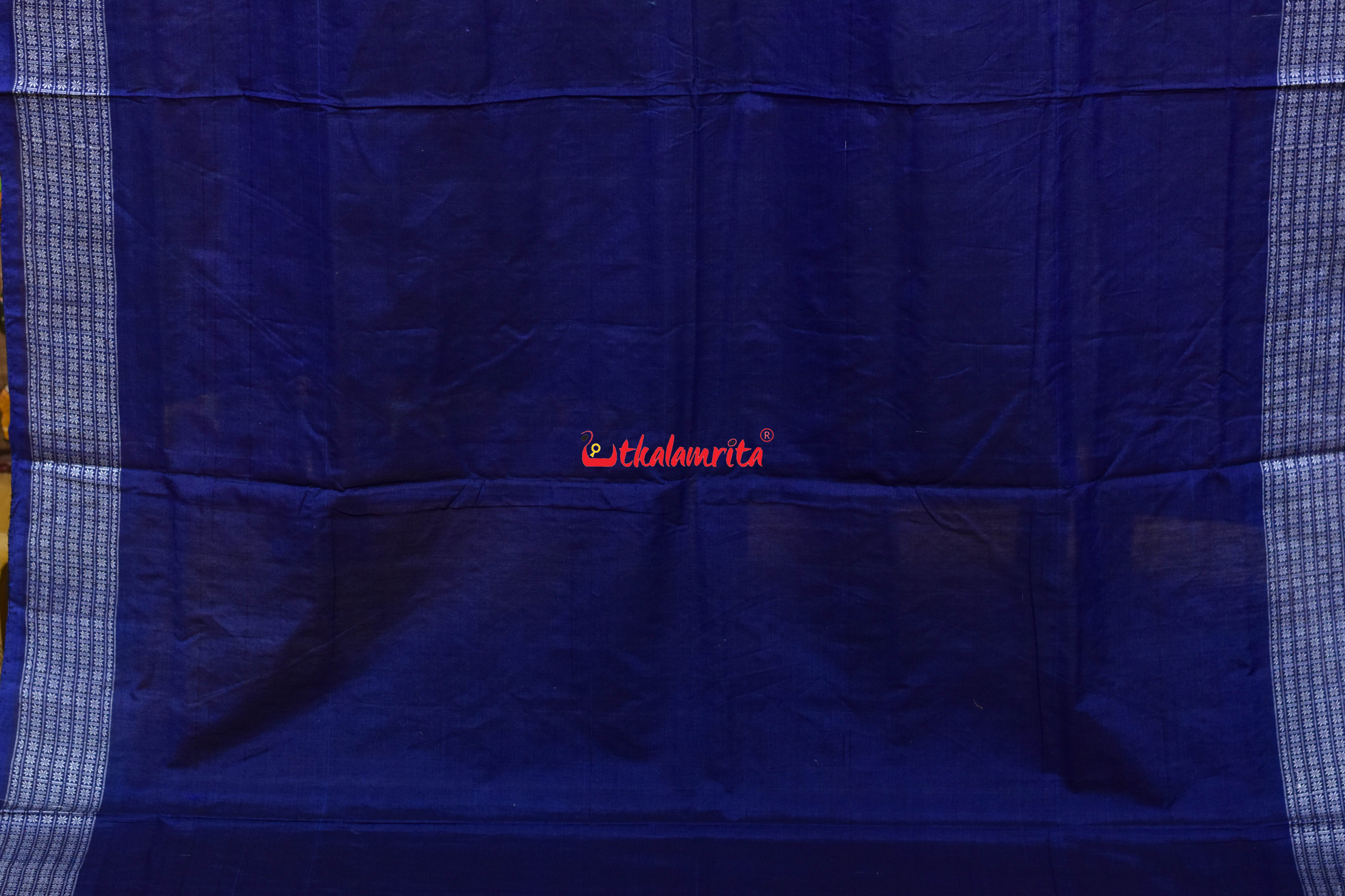 Minty Jamun Kothi Sankha Padma Sambalpuri Cotton Saree