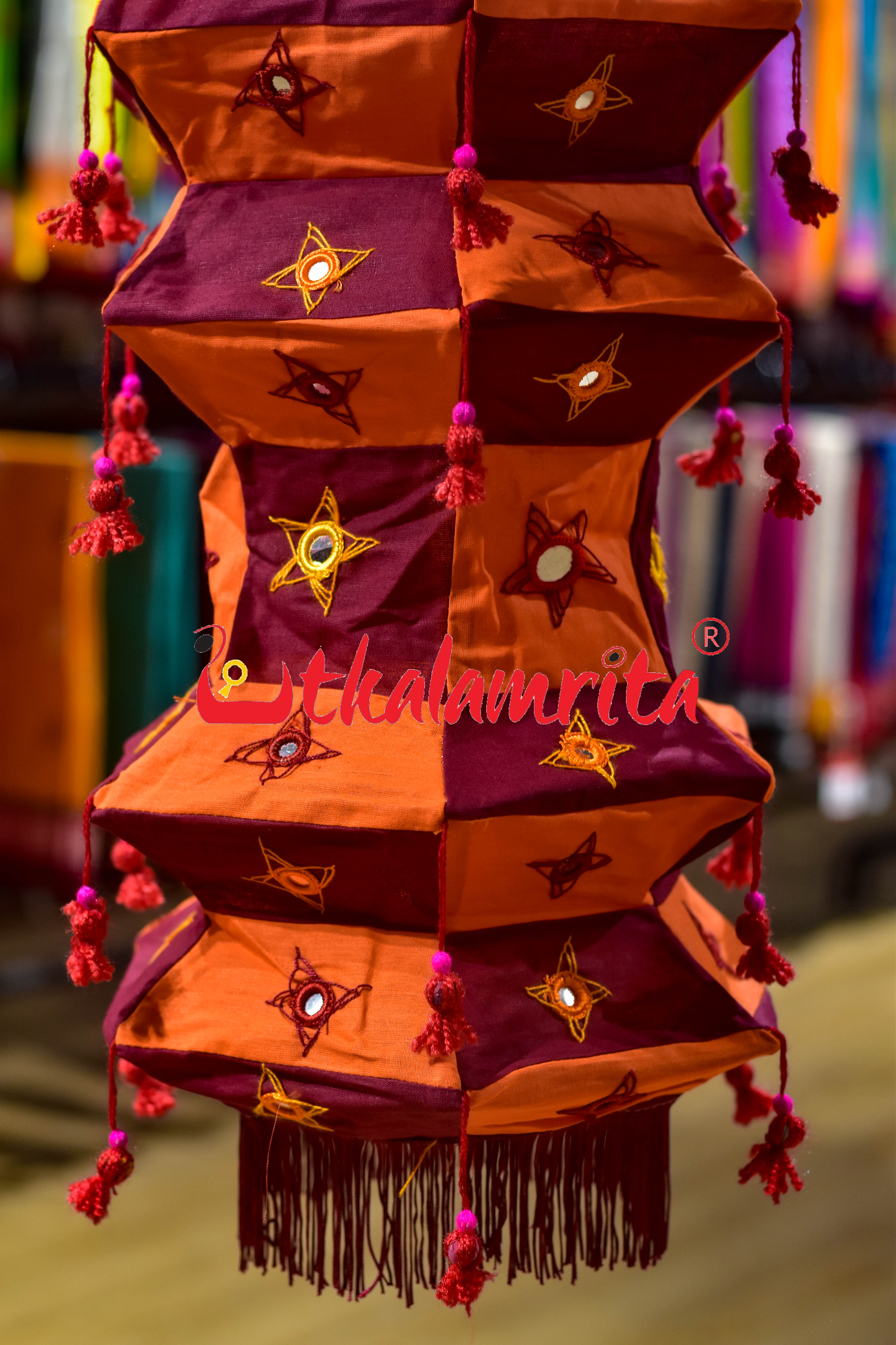 Blue Special 4-Step 6-Koniya Lampshade