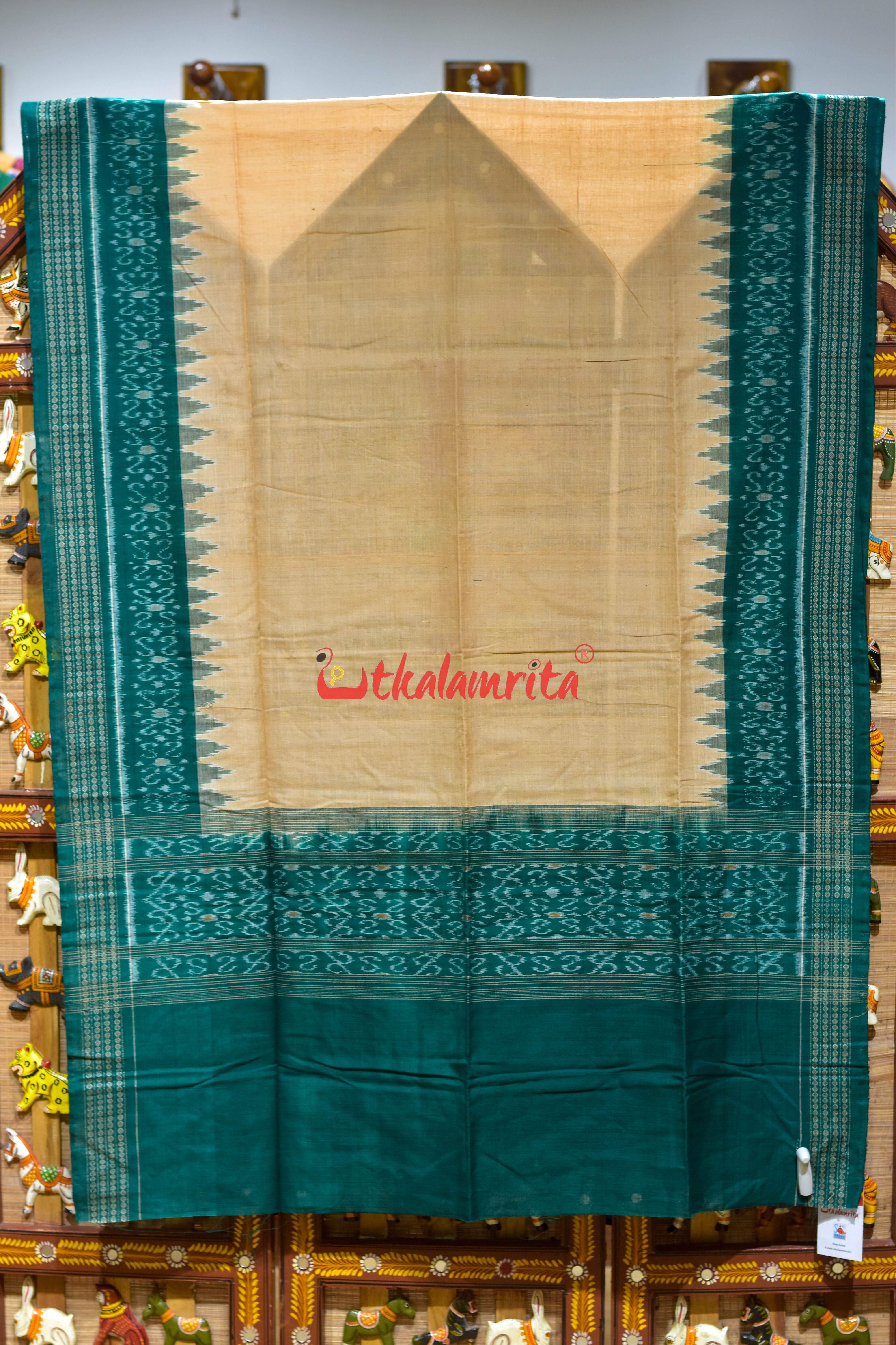 Matha Green S Bandha Cotton (Dupatta)
