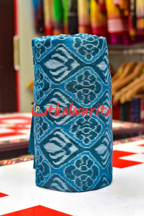 Blue Flower Bandha Cotton (Fabric)