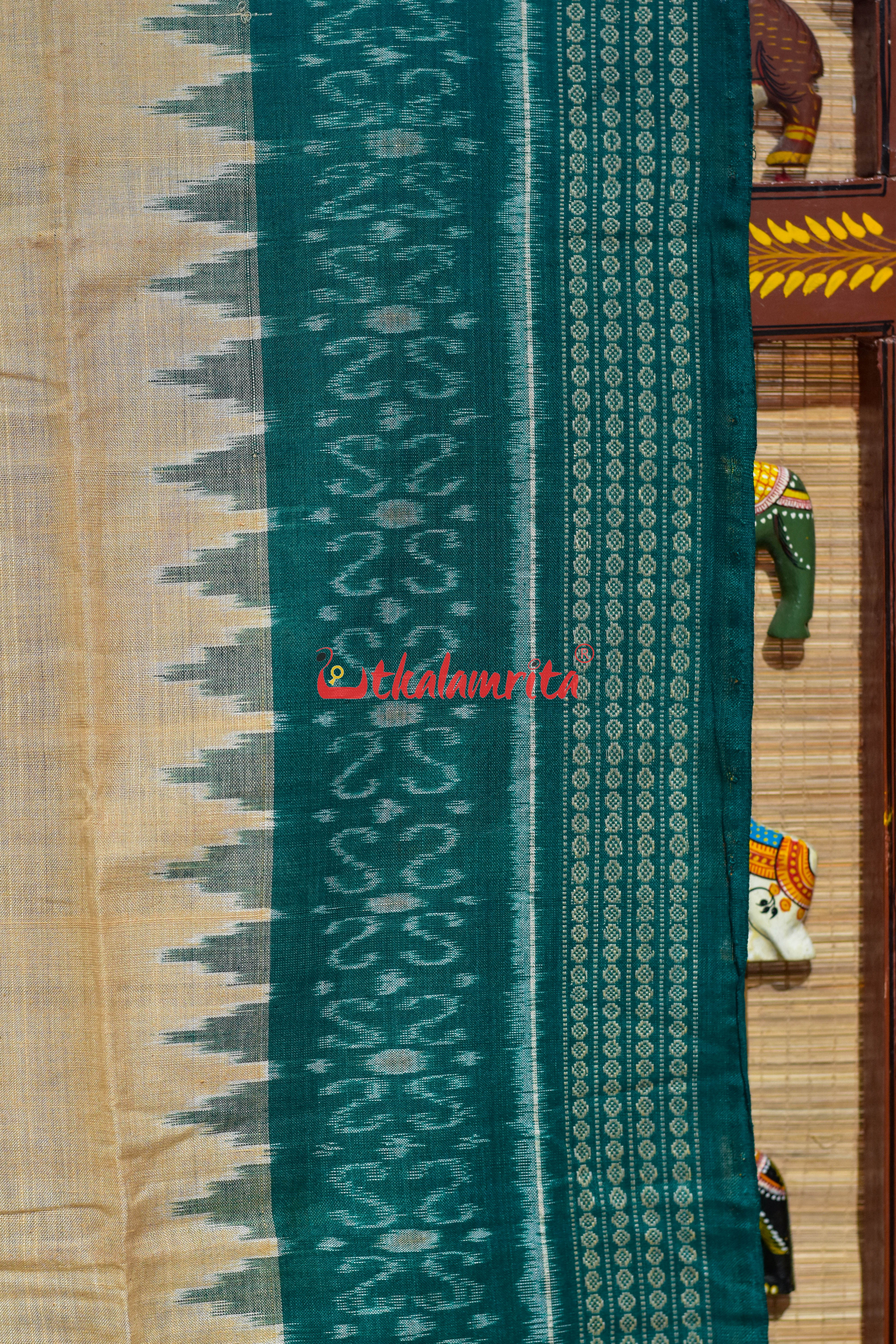 Matha Green S Bandha Cotton (Dupatta)