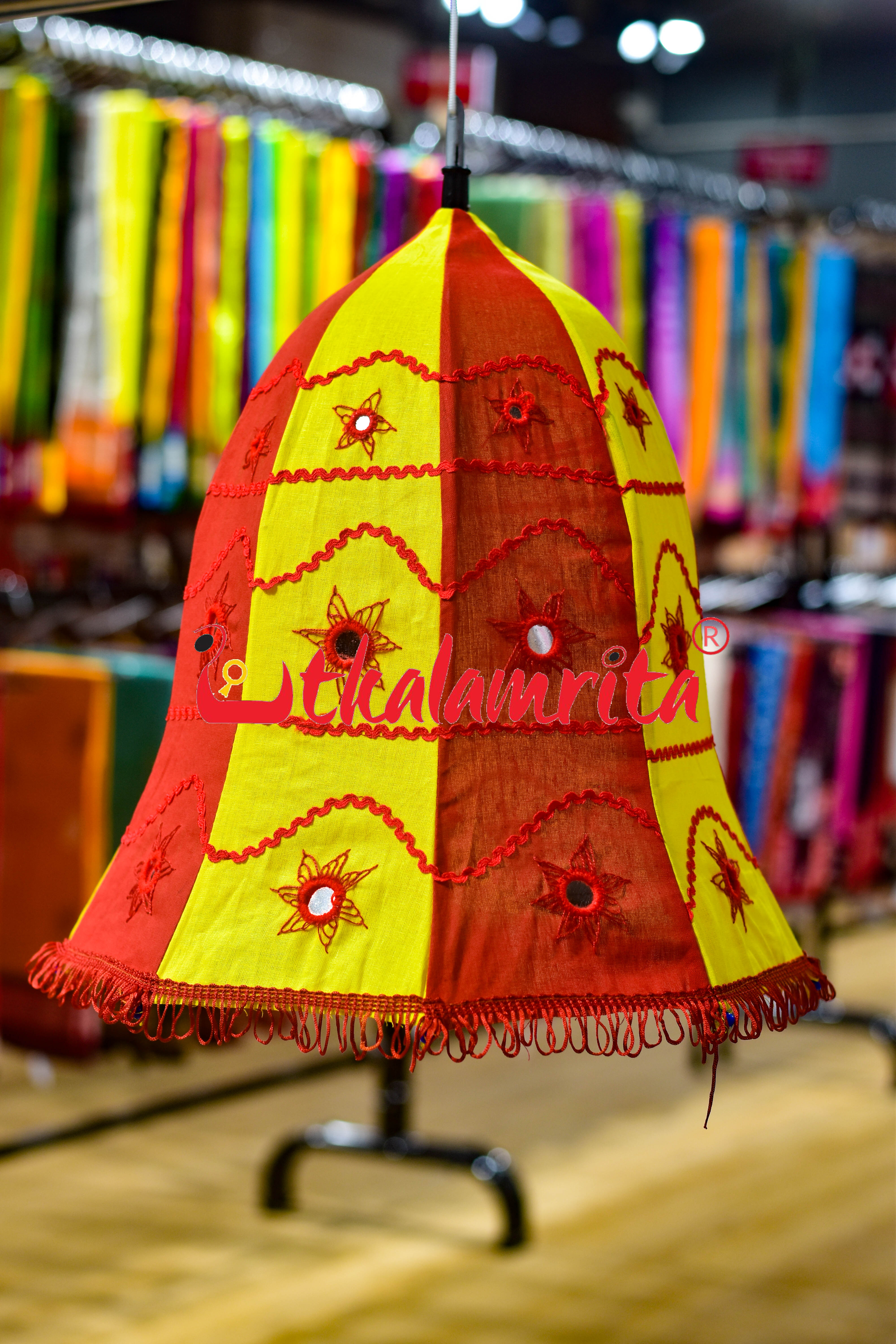 Red Yellow Special Bell Lampshade