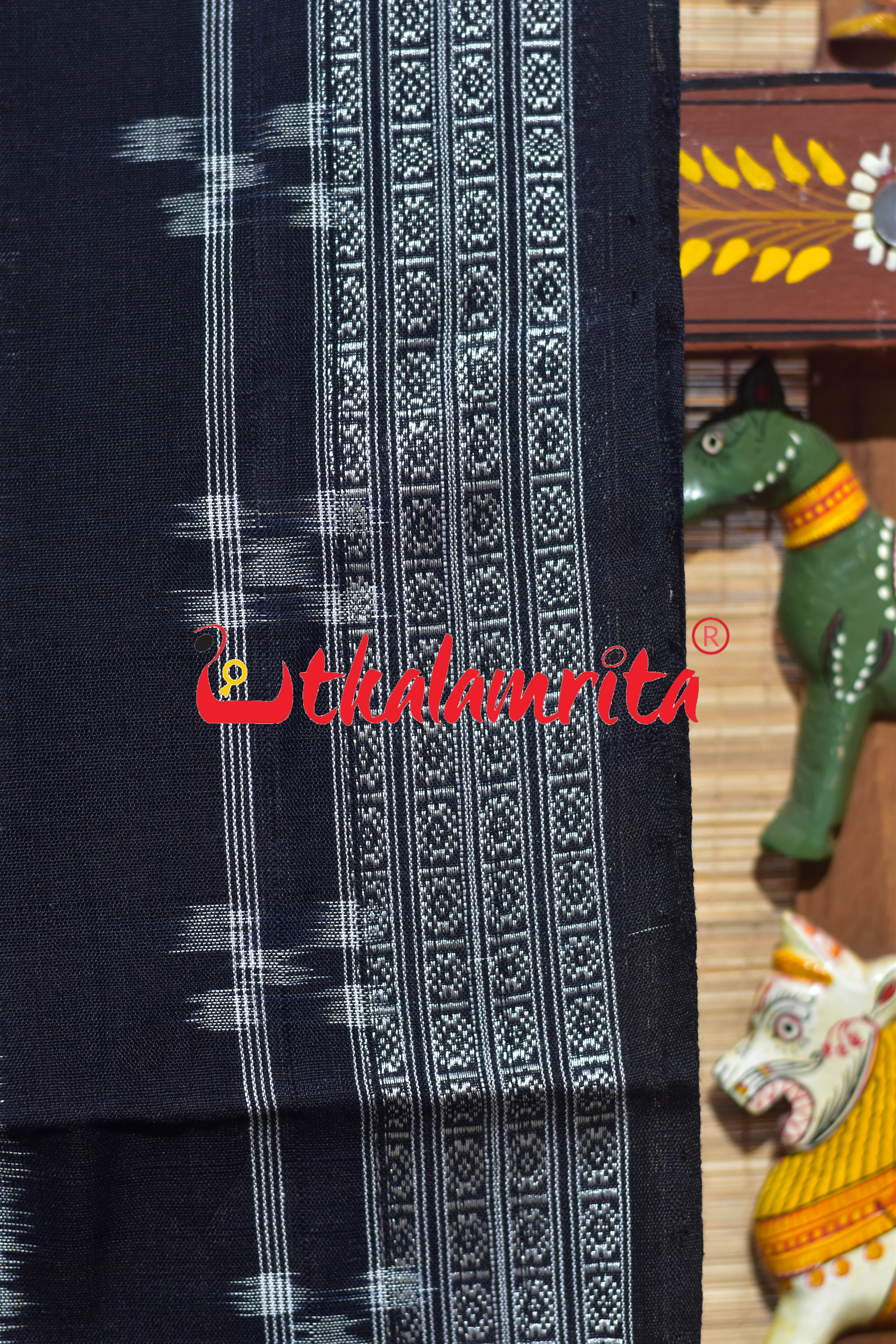 Green Red Double Shade Pasapali Border Khandua Cotton Saree
