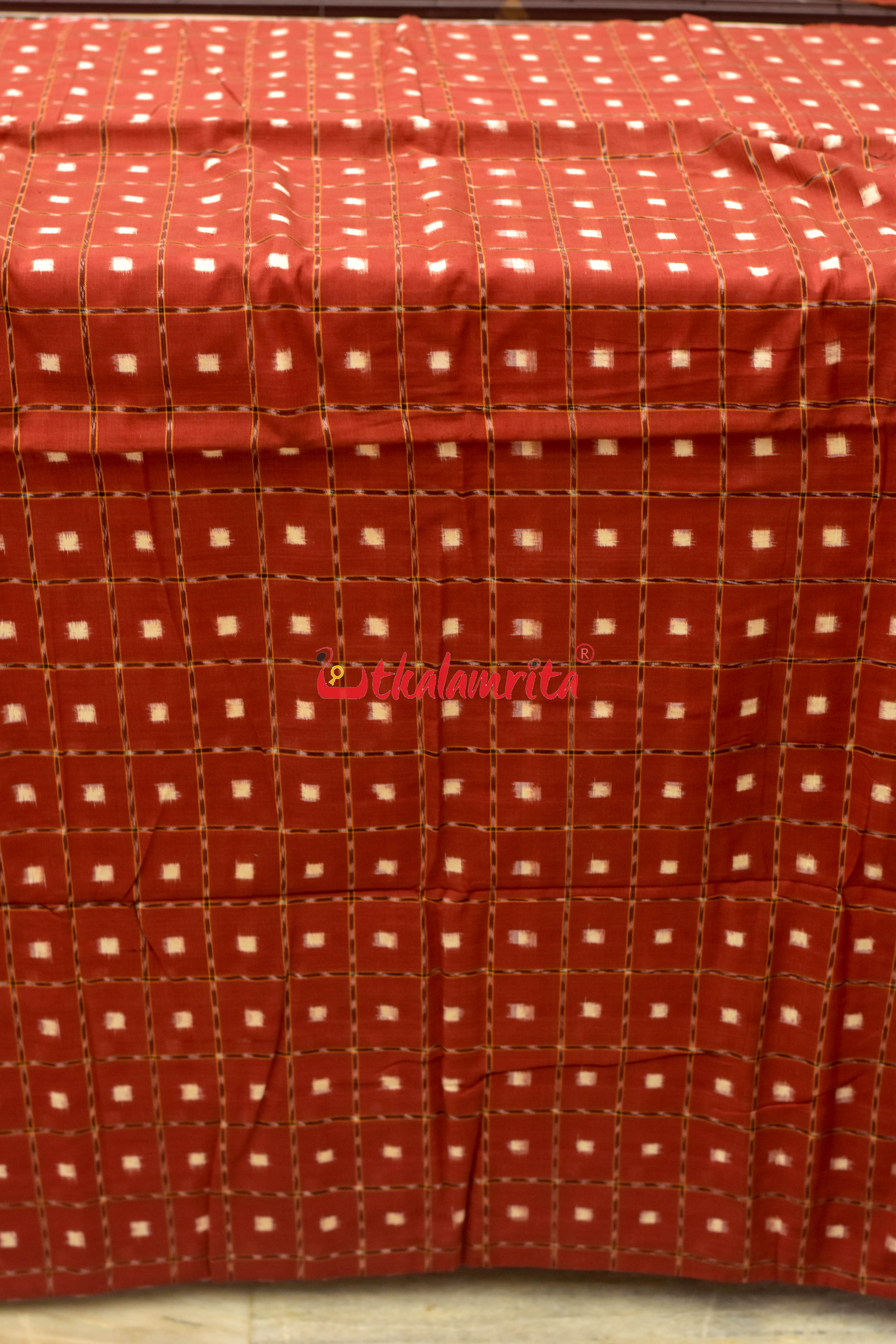 Rust Brown Tipa Pasapali (Fabric)