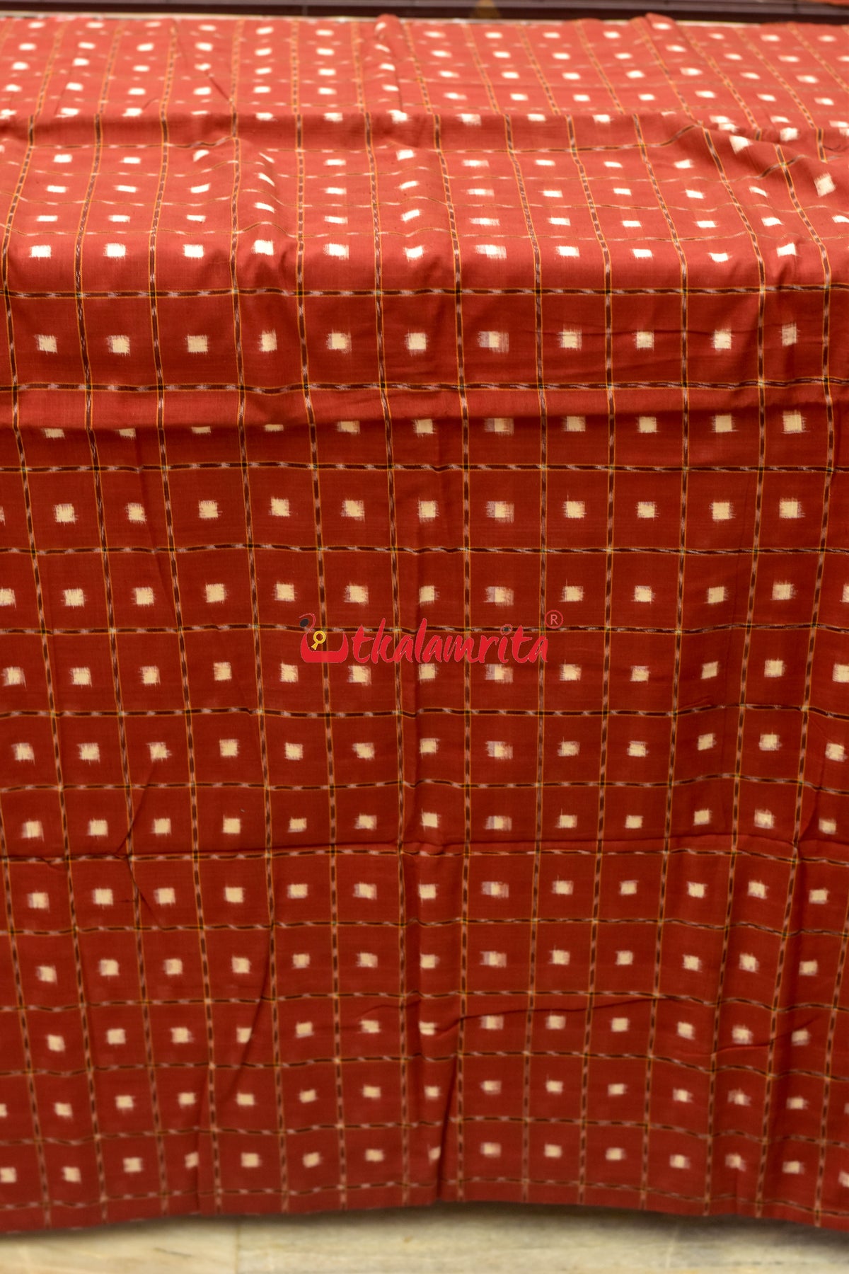 Rust Brown Tipa Pasapali (Fabric)