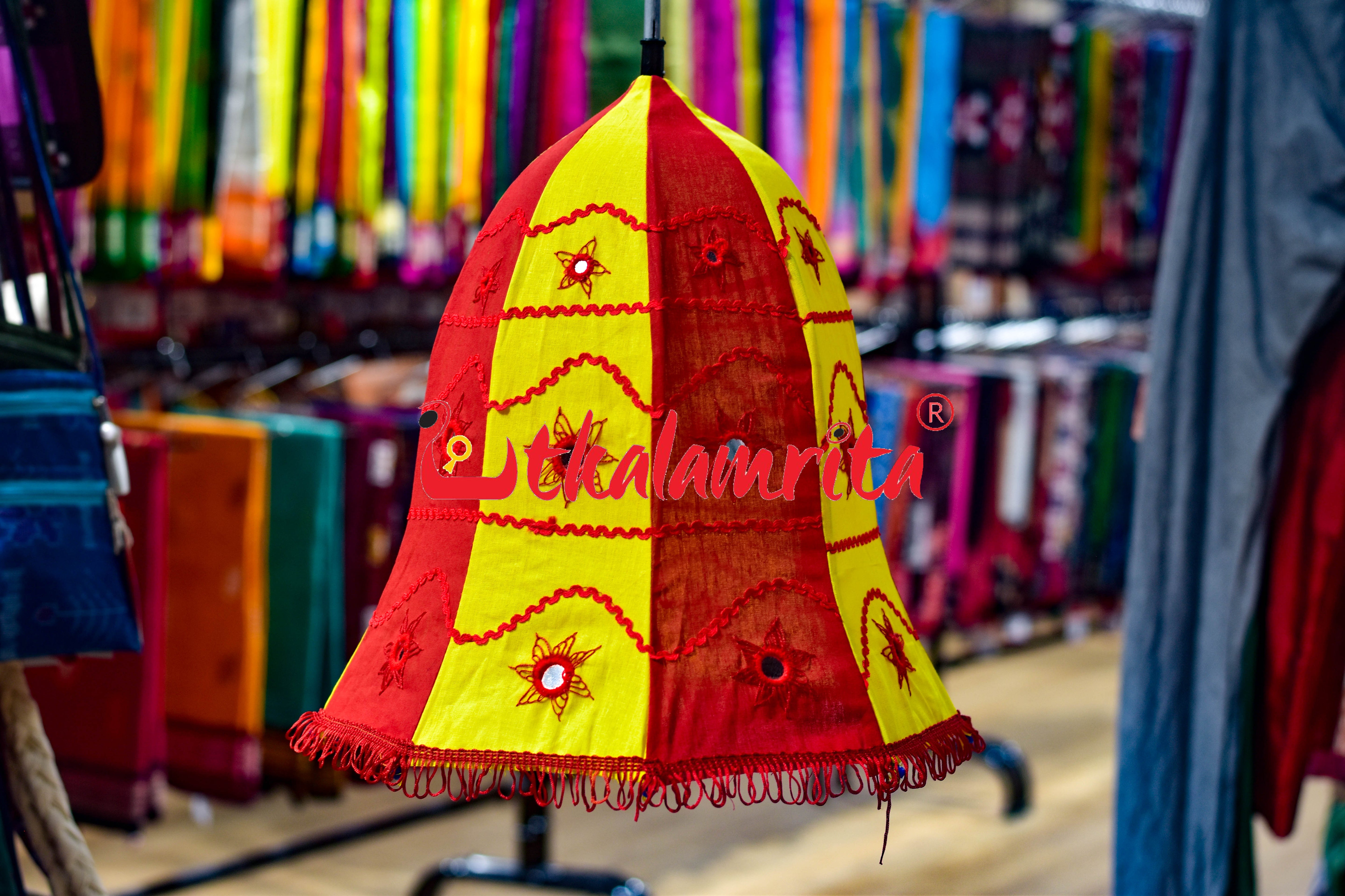 Red Yellow Special Bell Lampshade