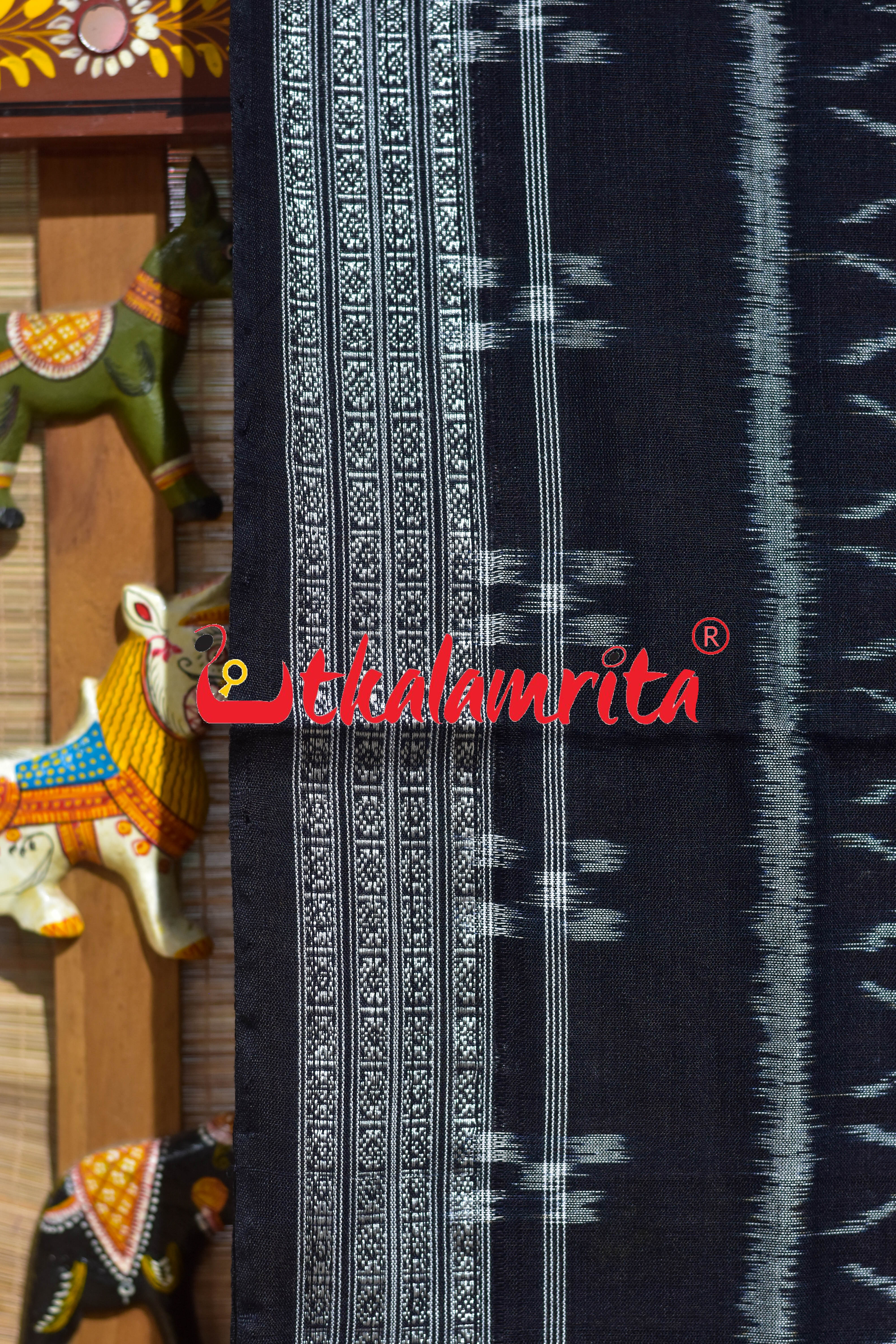 Green Red Double Shade Pasapali Border Khandua Cotton Saree