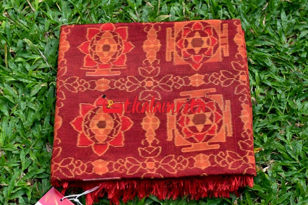 Lakhmi Jantra Rust Bapta (Fabric)
