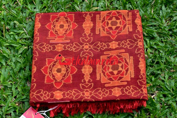 Lakhmi Jantra Rust Bapta (Fabric)