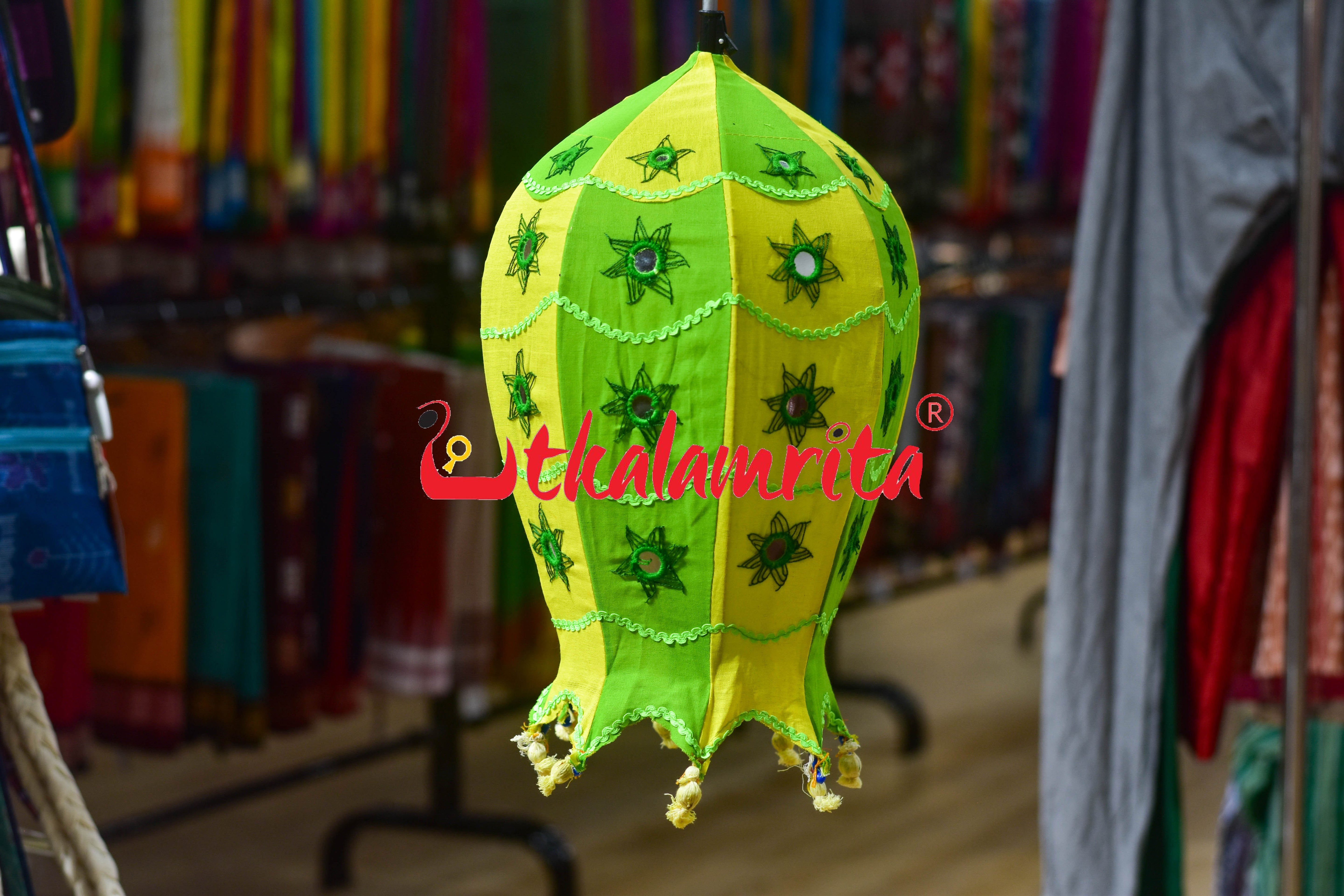 Green Yellow Special Rocket Lampshade