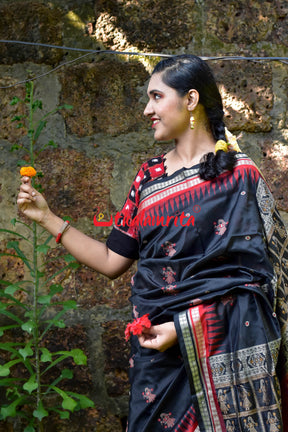 Casual Wear Red Double Border Cotton Plain Saree, 5.50m(without blouse) at  Rs 450/piece in Theni