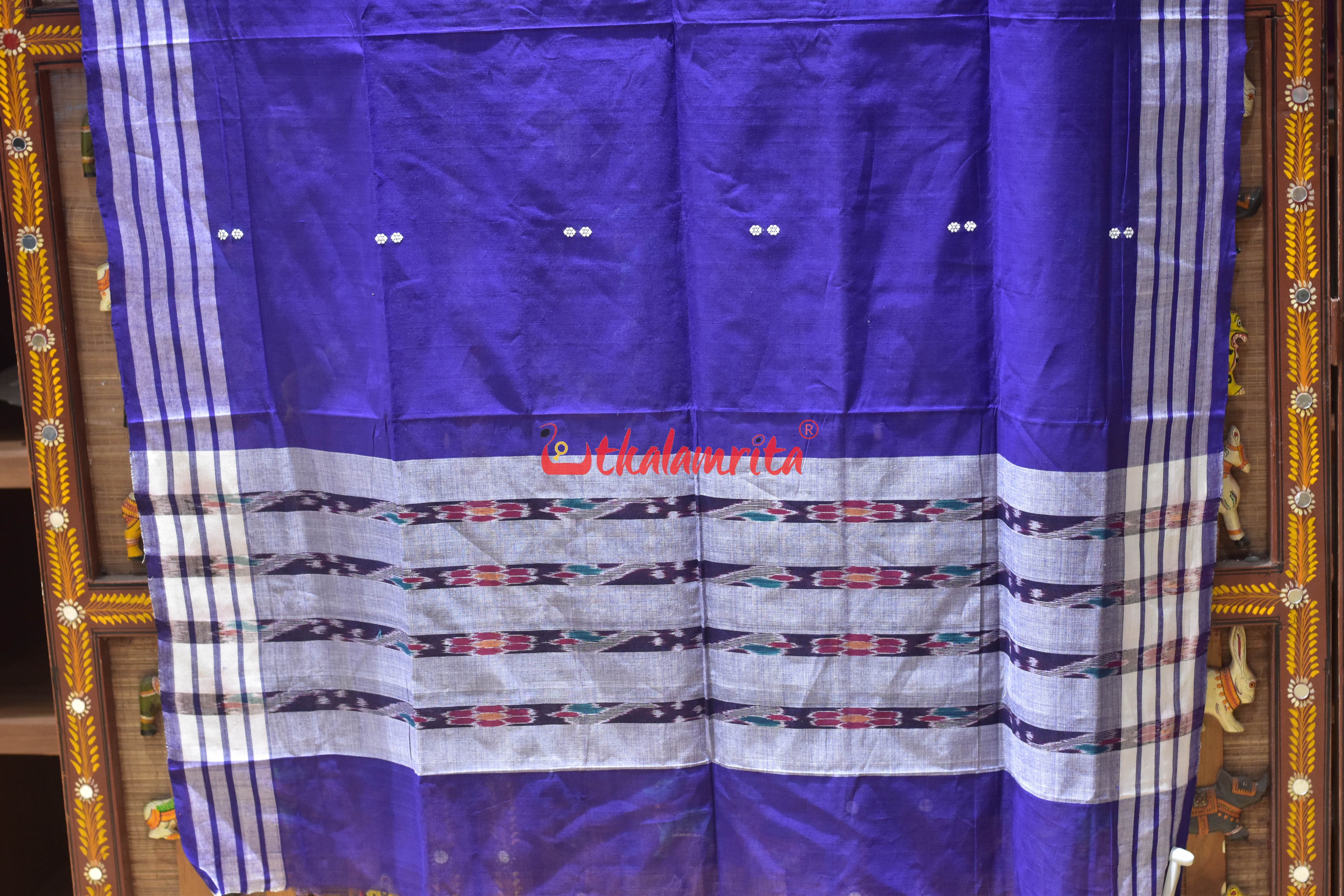 Purple Pittala Single Cotton (Dupatta)