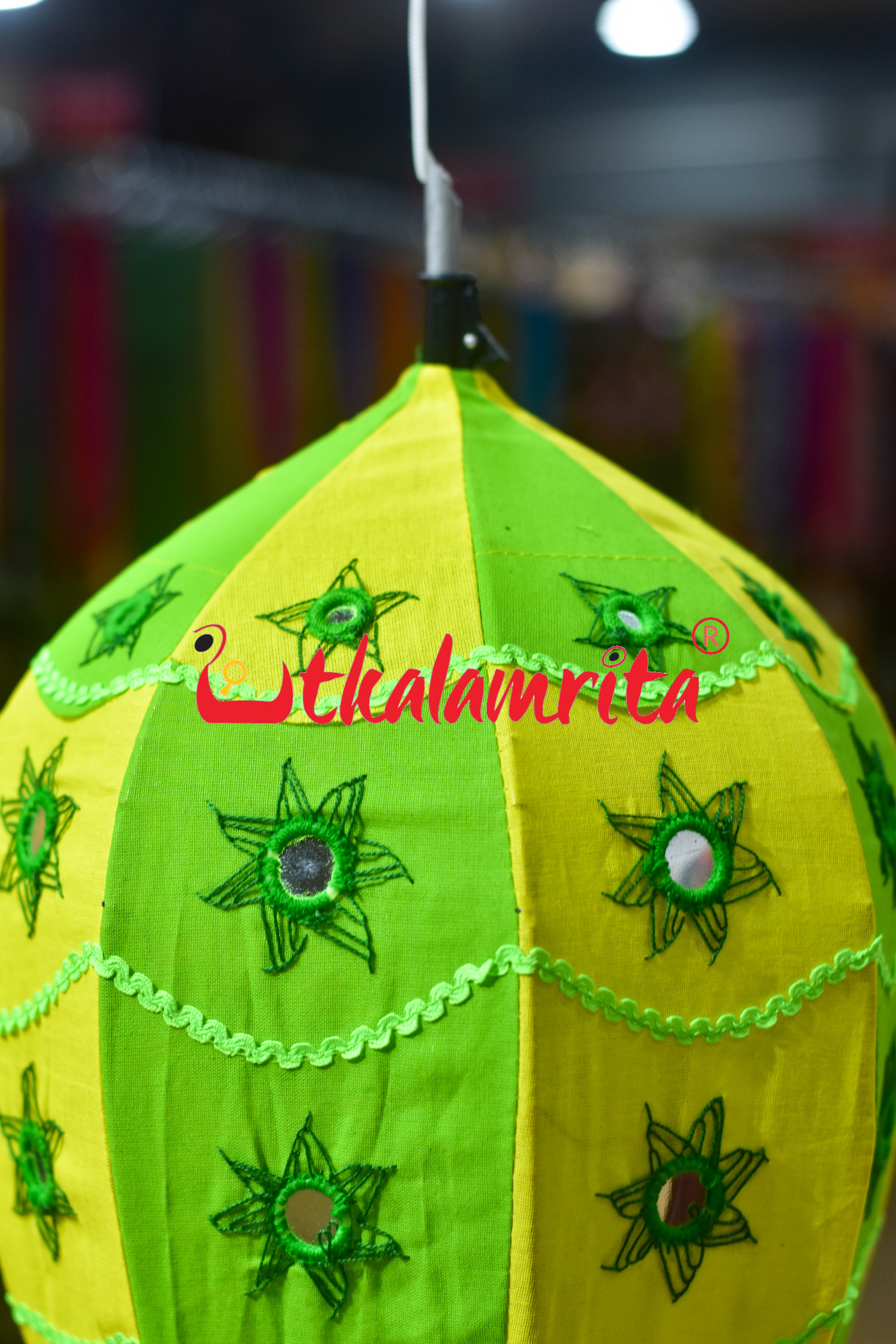 Green Yellow Special Rocket Lampshade