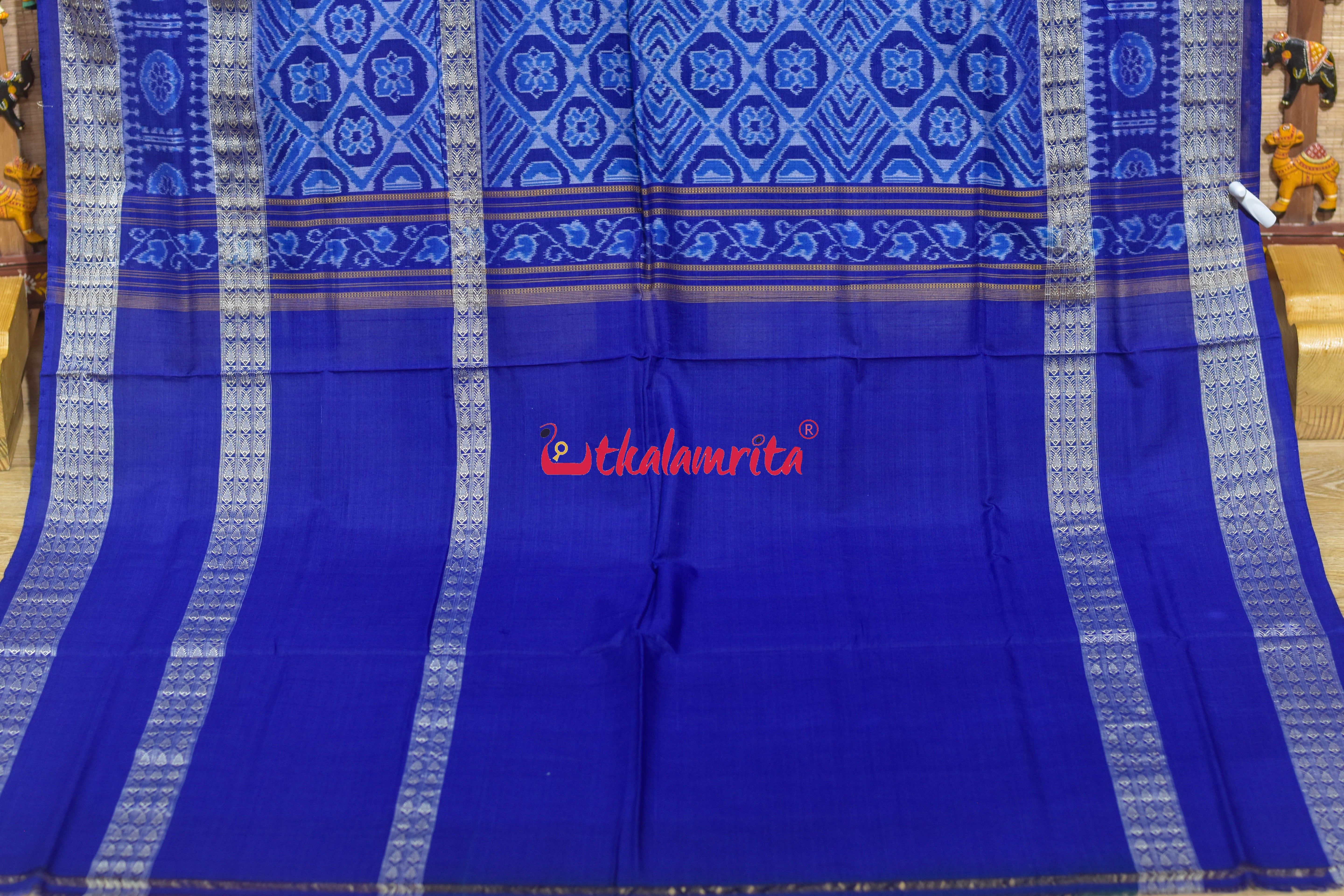 Multi Scot Sambalpuri Cotton Saree