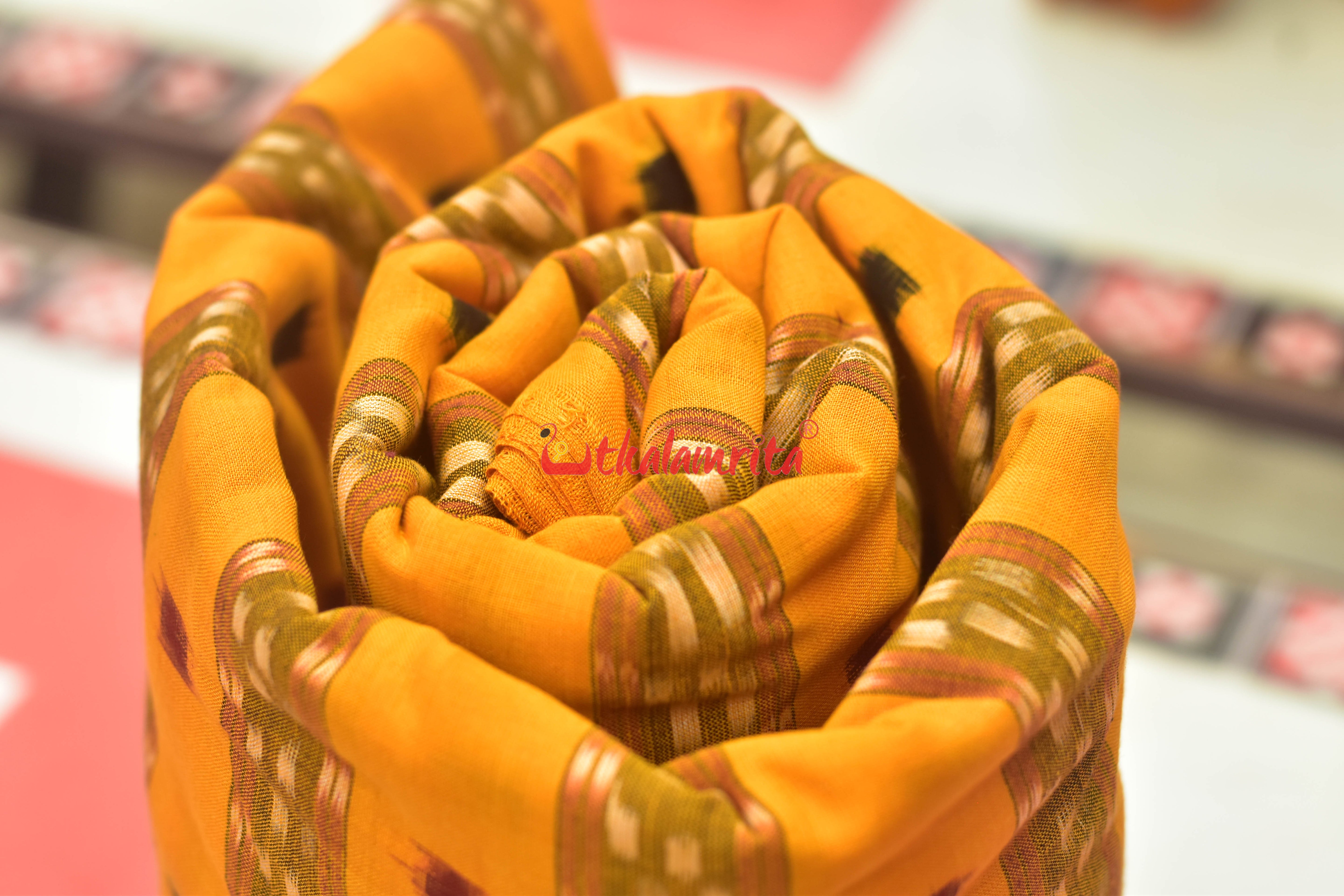 Yellow Tipa Pasapali Cotton (Fabric)