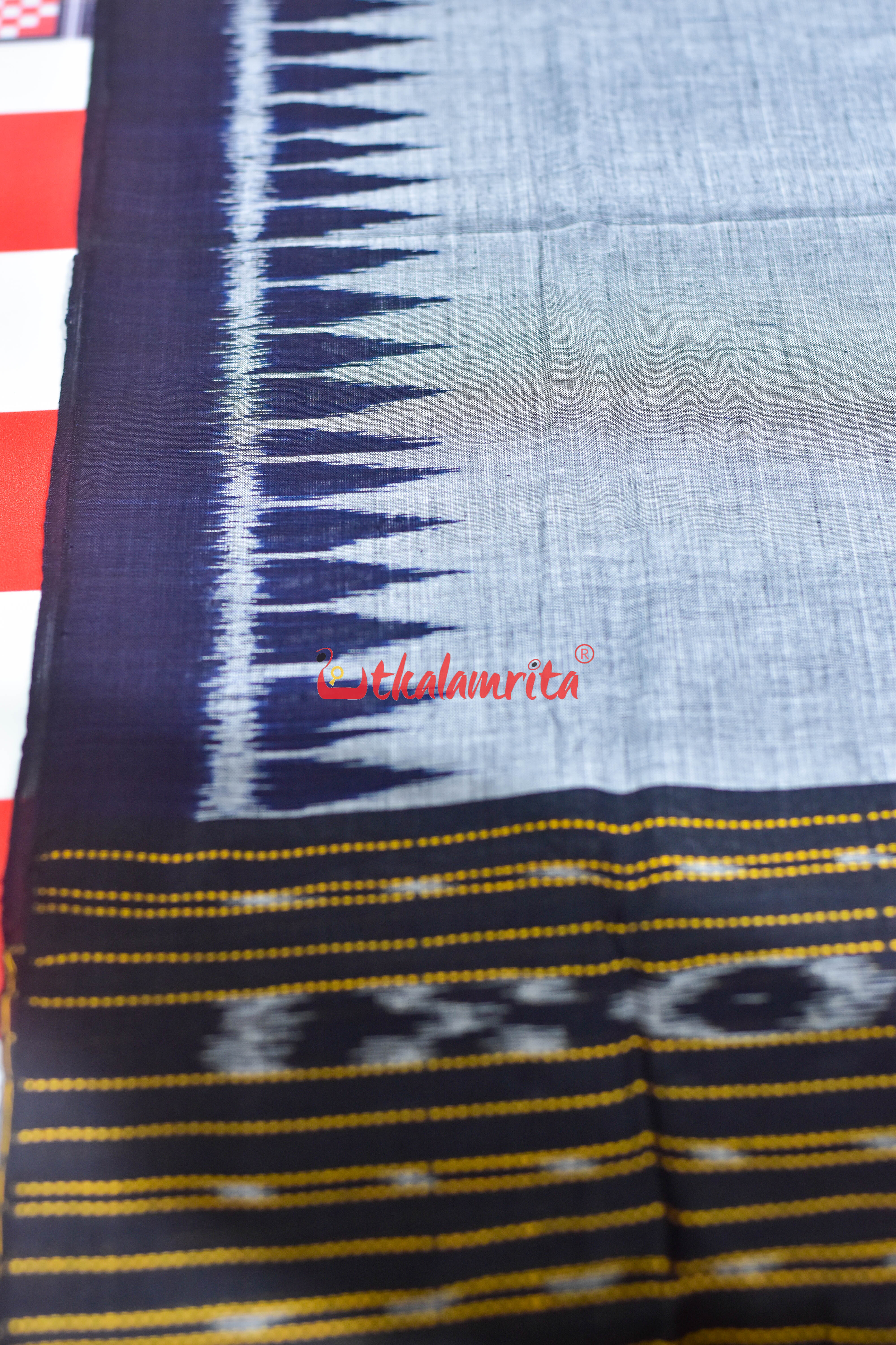 Black Ikat Dress Set