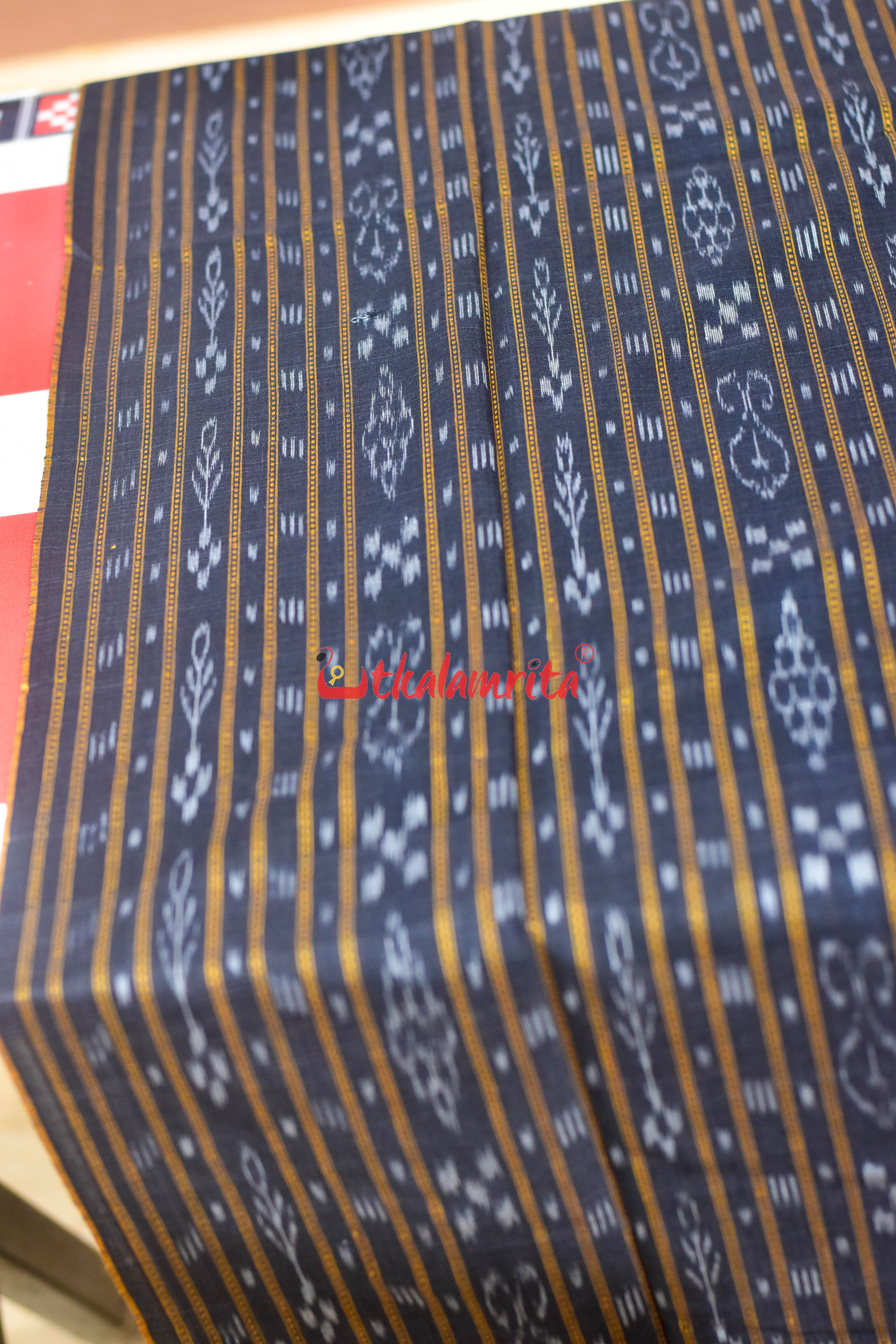 Black Ikat Dress Set