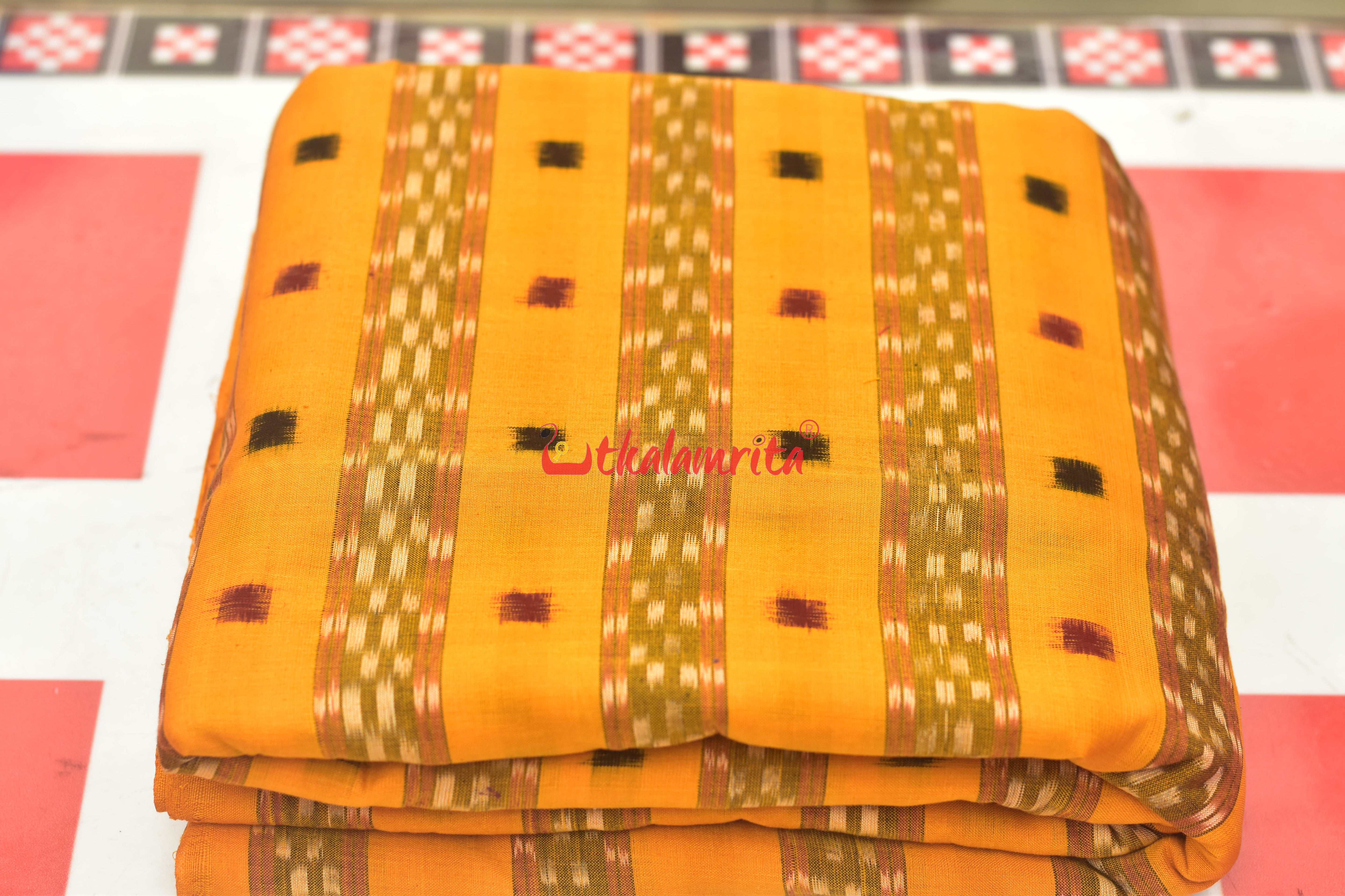 Yellow Tipa Pasapali Cotton (Fabric)