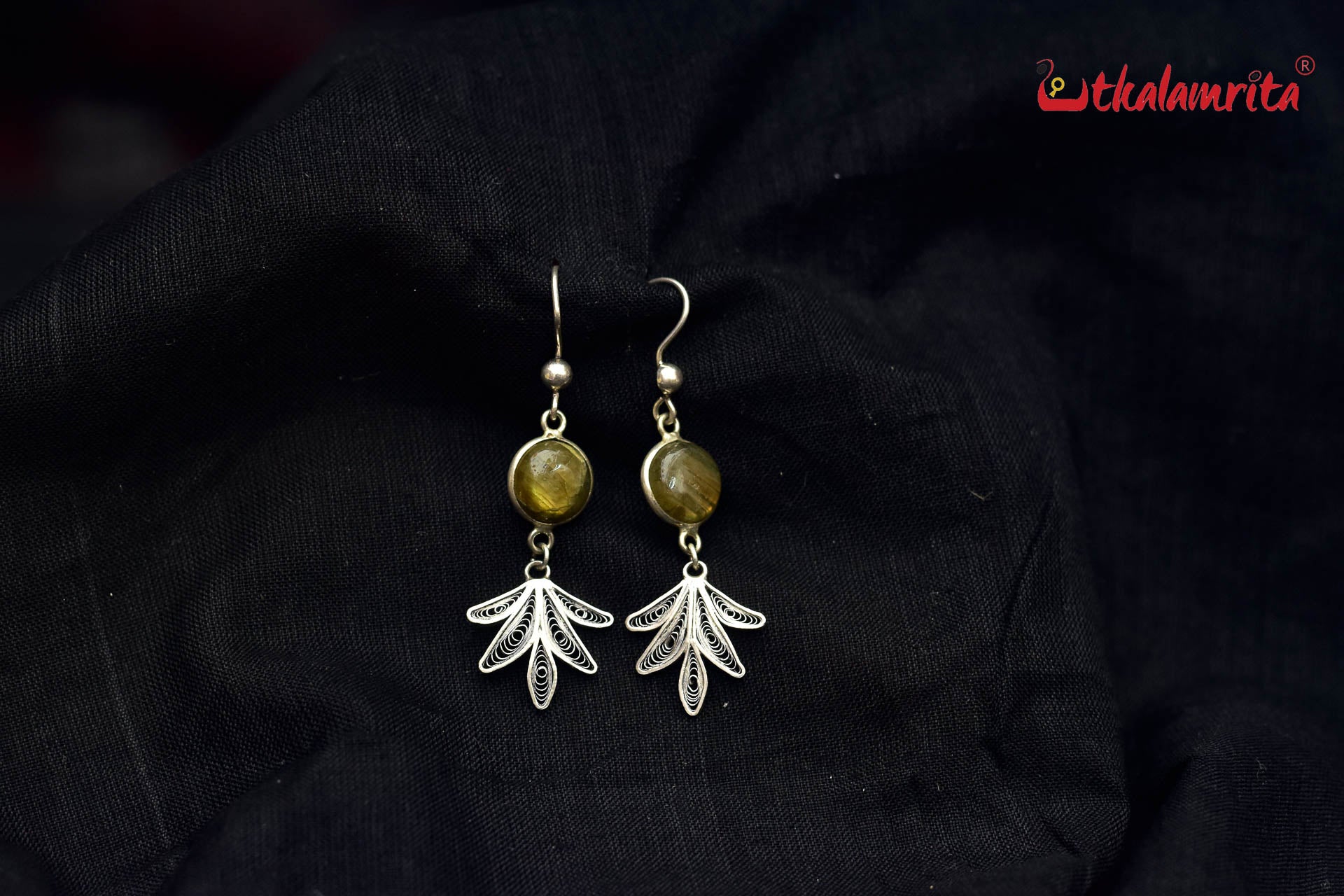 Green Leaf Filigree (Danglers)