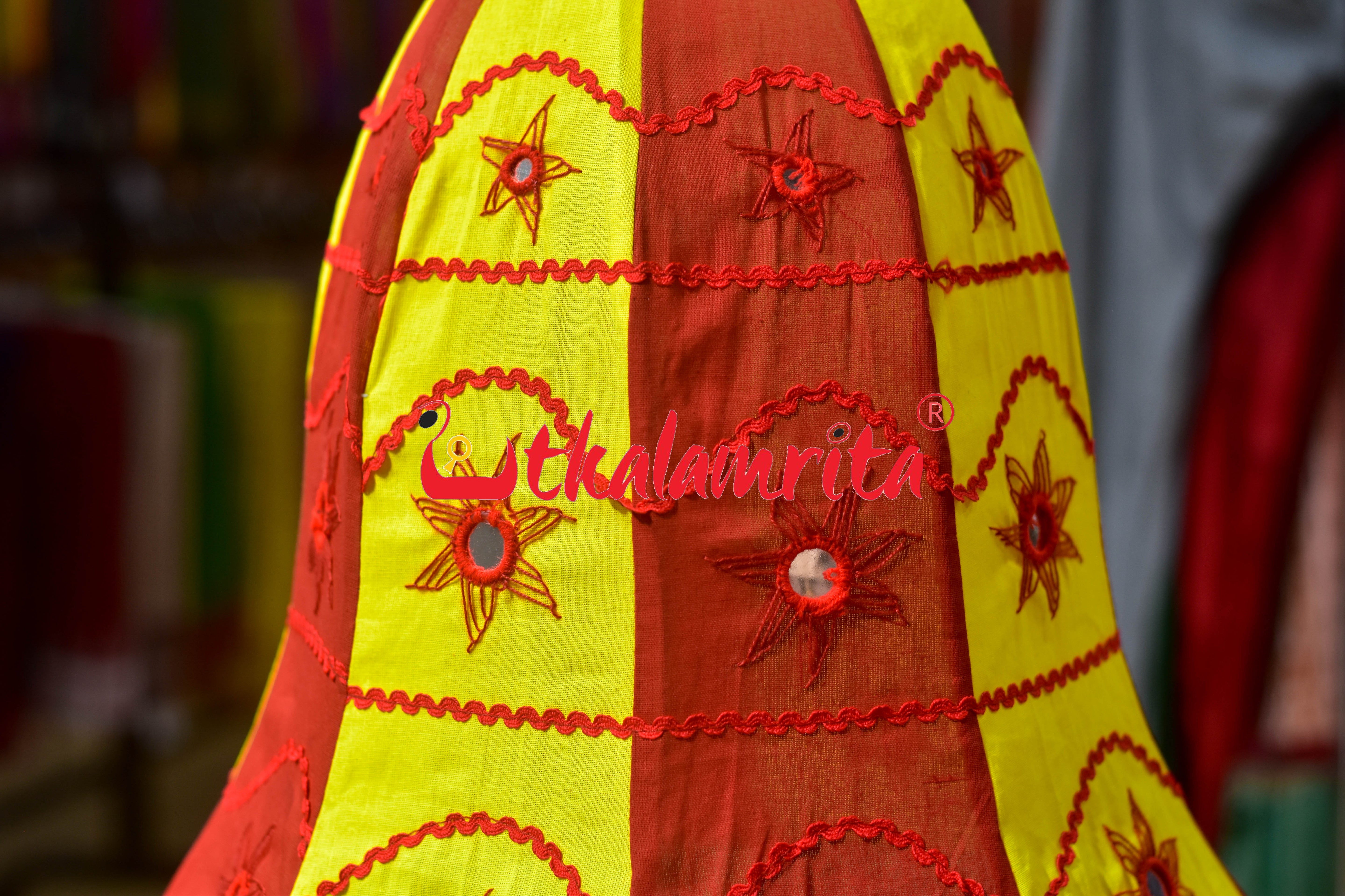 Orange Red Special Bell Lampshade