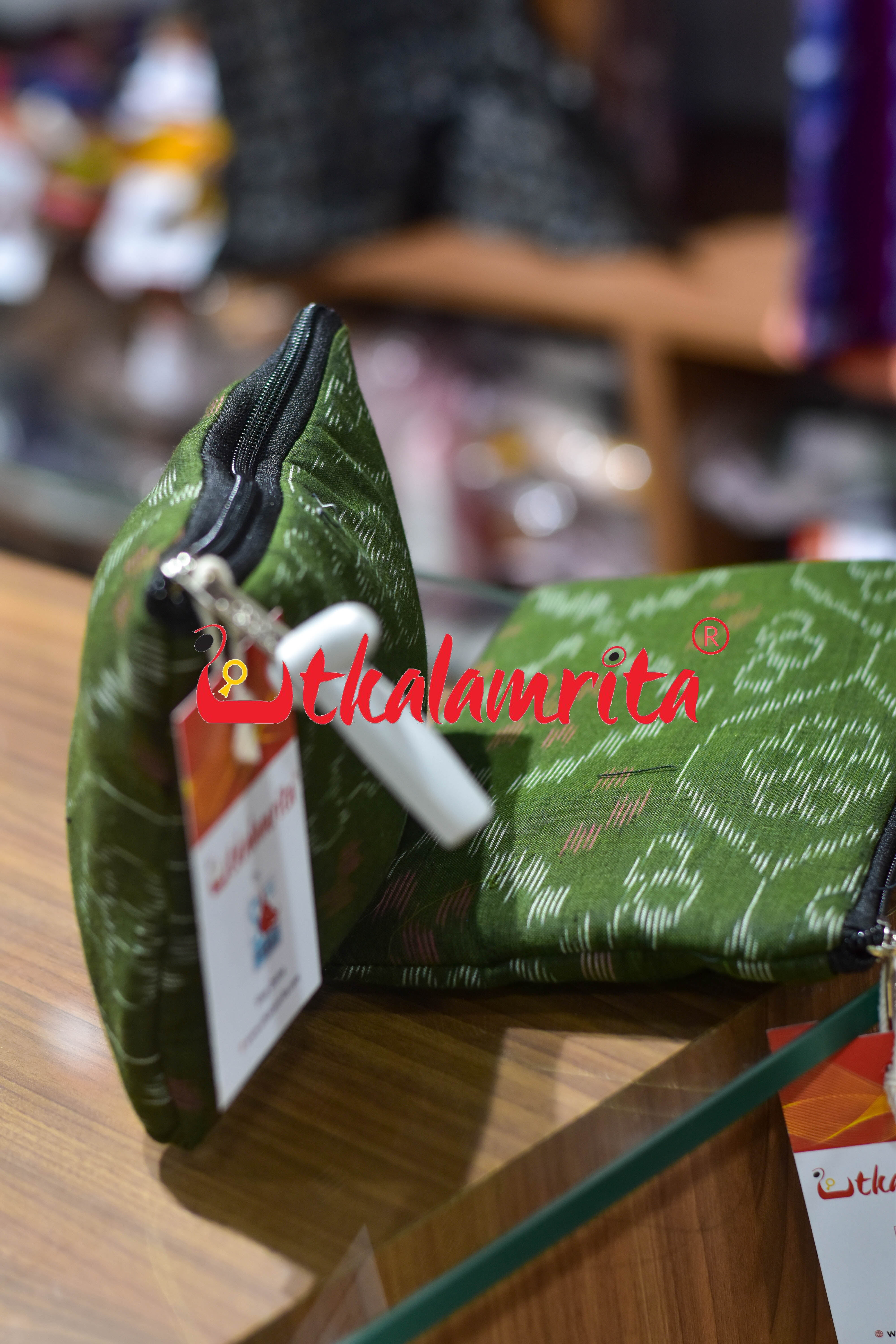 Mehendi Green Tetris Small Purse