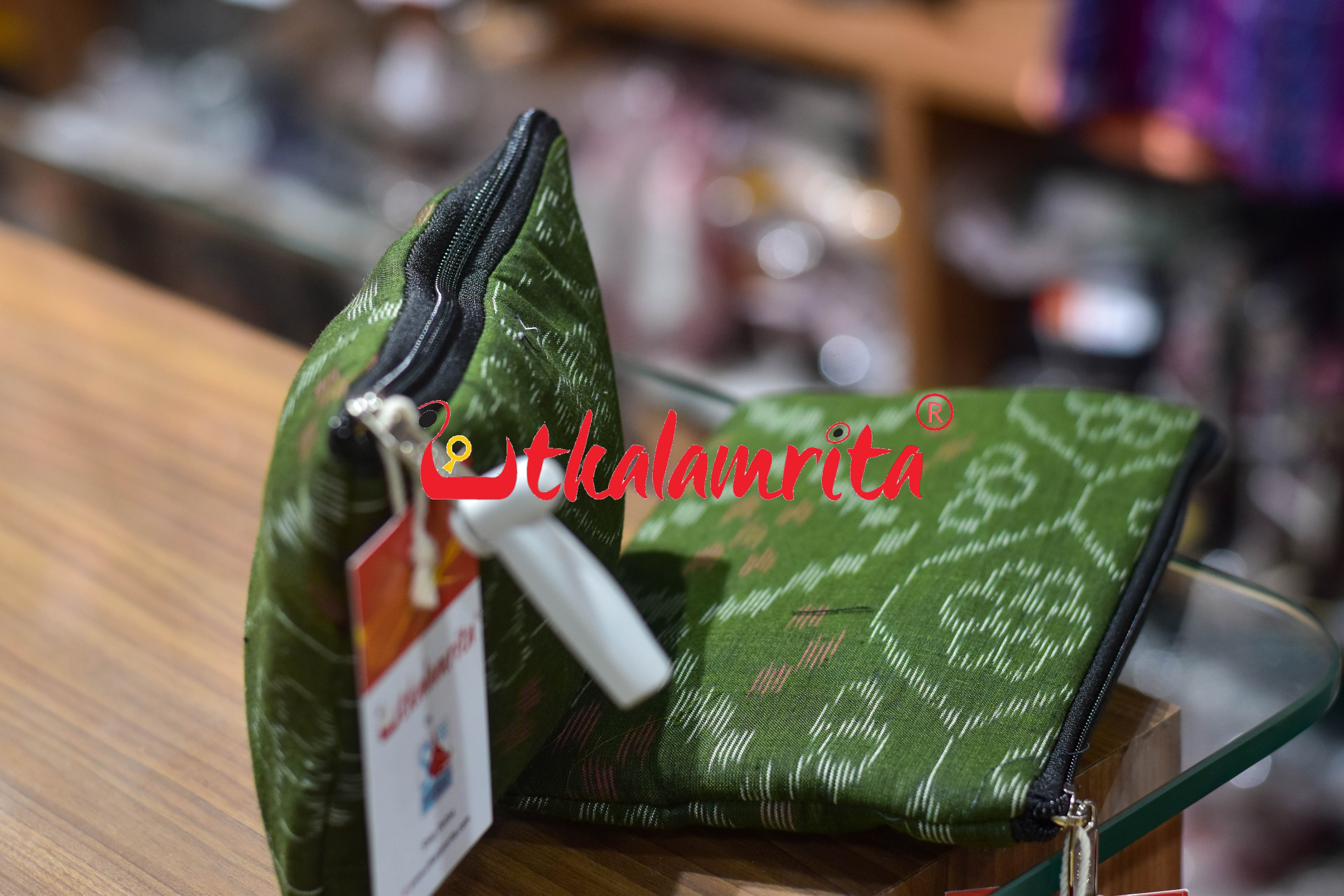 Mehendi Green Tetris Small Purse