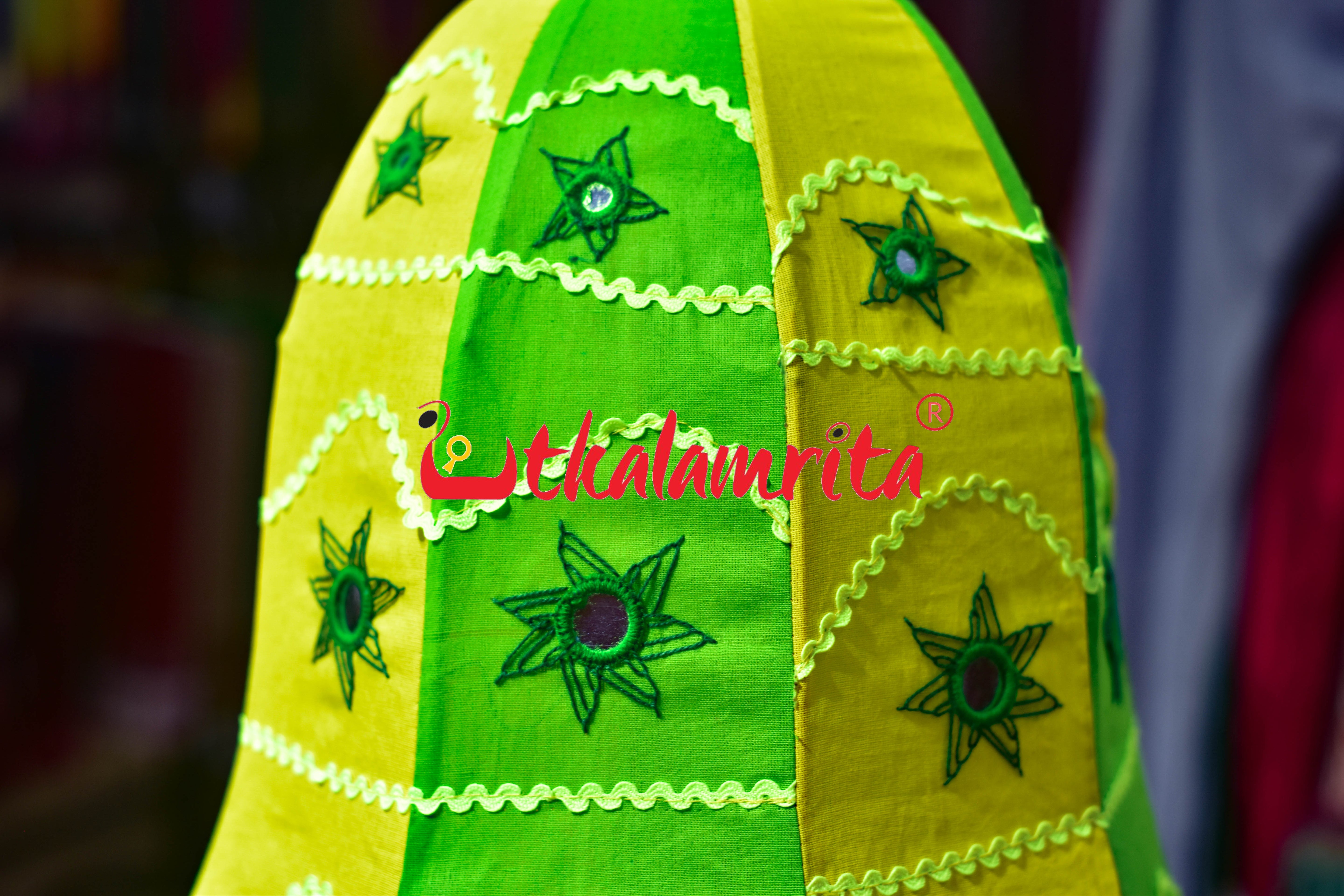 Green Yellow Special Bell Lampshade