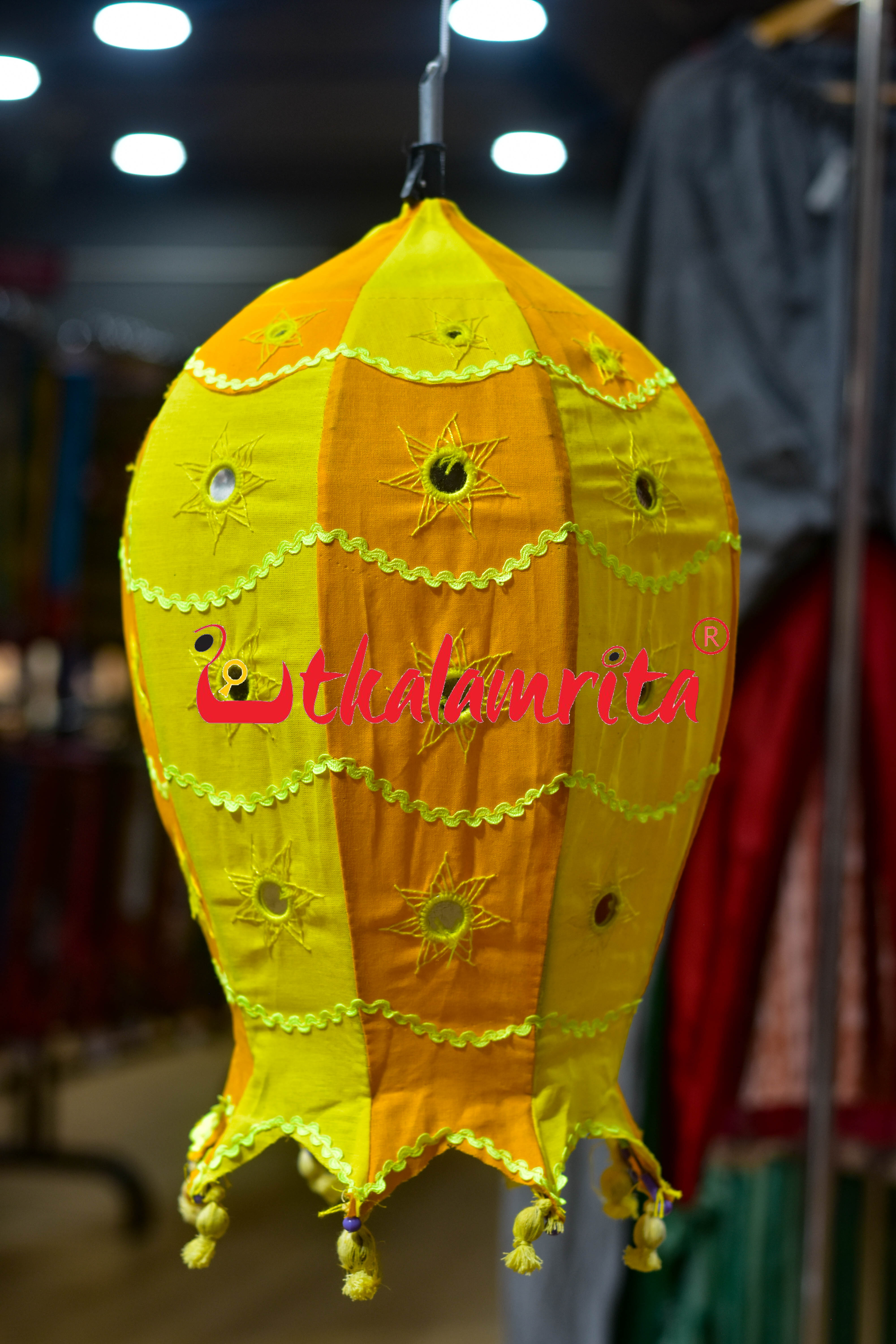 Orange Yellow Special Rocket Lampshade
