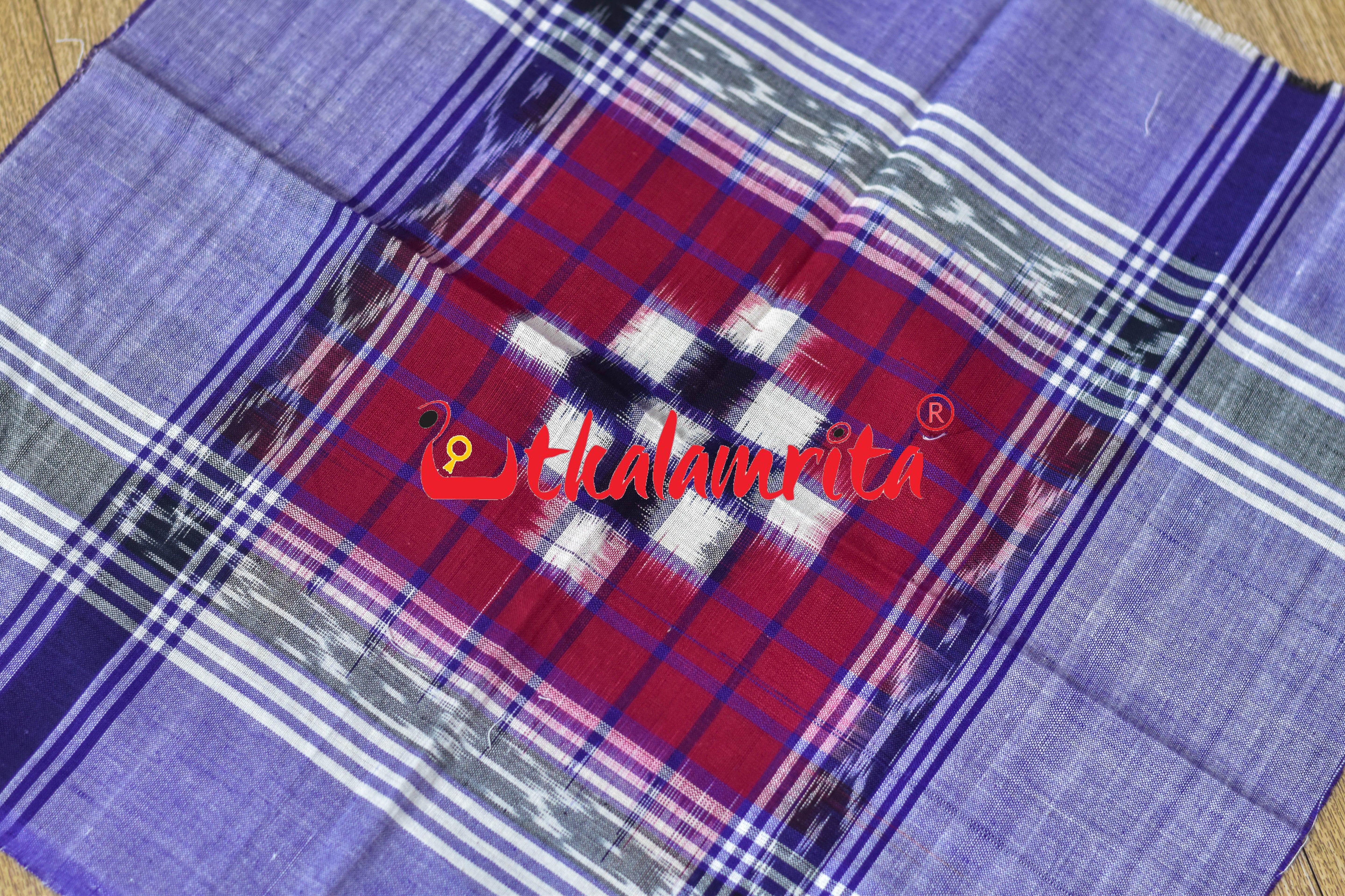 Purple Red Middle Paspali (Rumal)