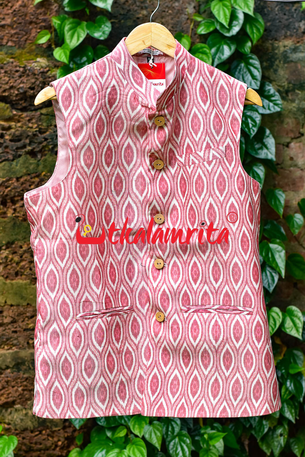 Pink Lahari Cotton (Modi Jacket)