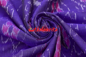 Special Violet bada Phula (Fabric)