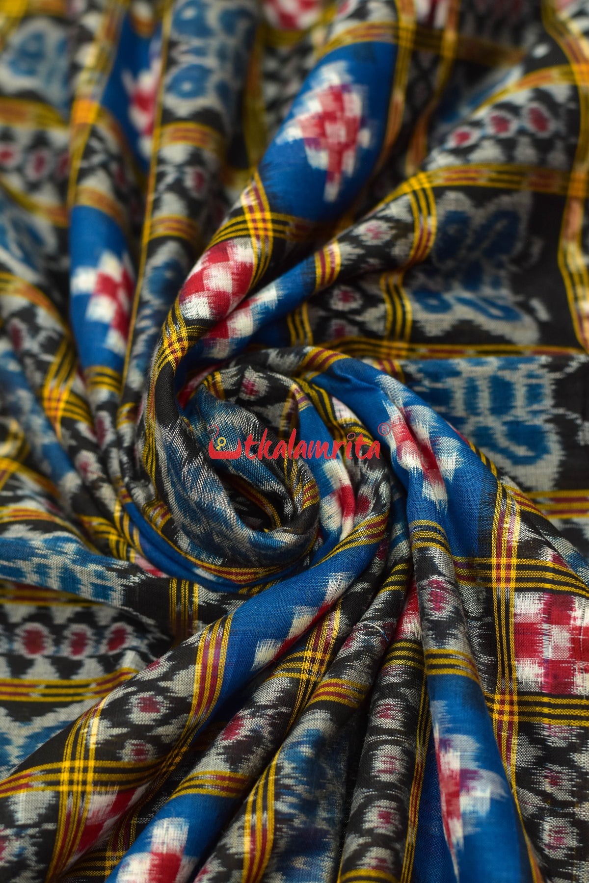 Butterfly Pasapali Team Black Cotton (Fabric)