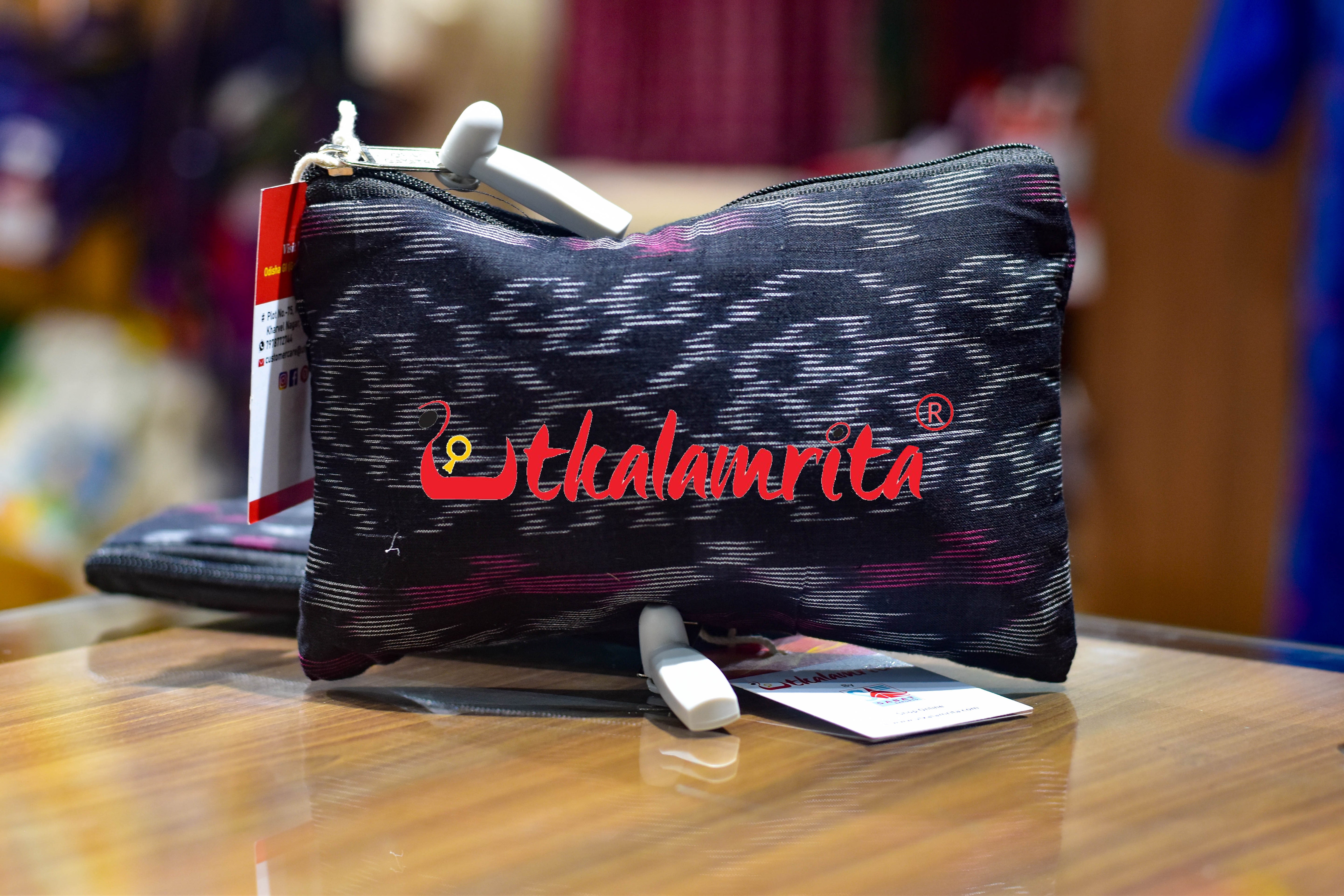 Black Tetris Small Purse