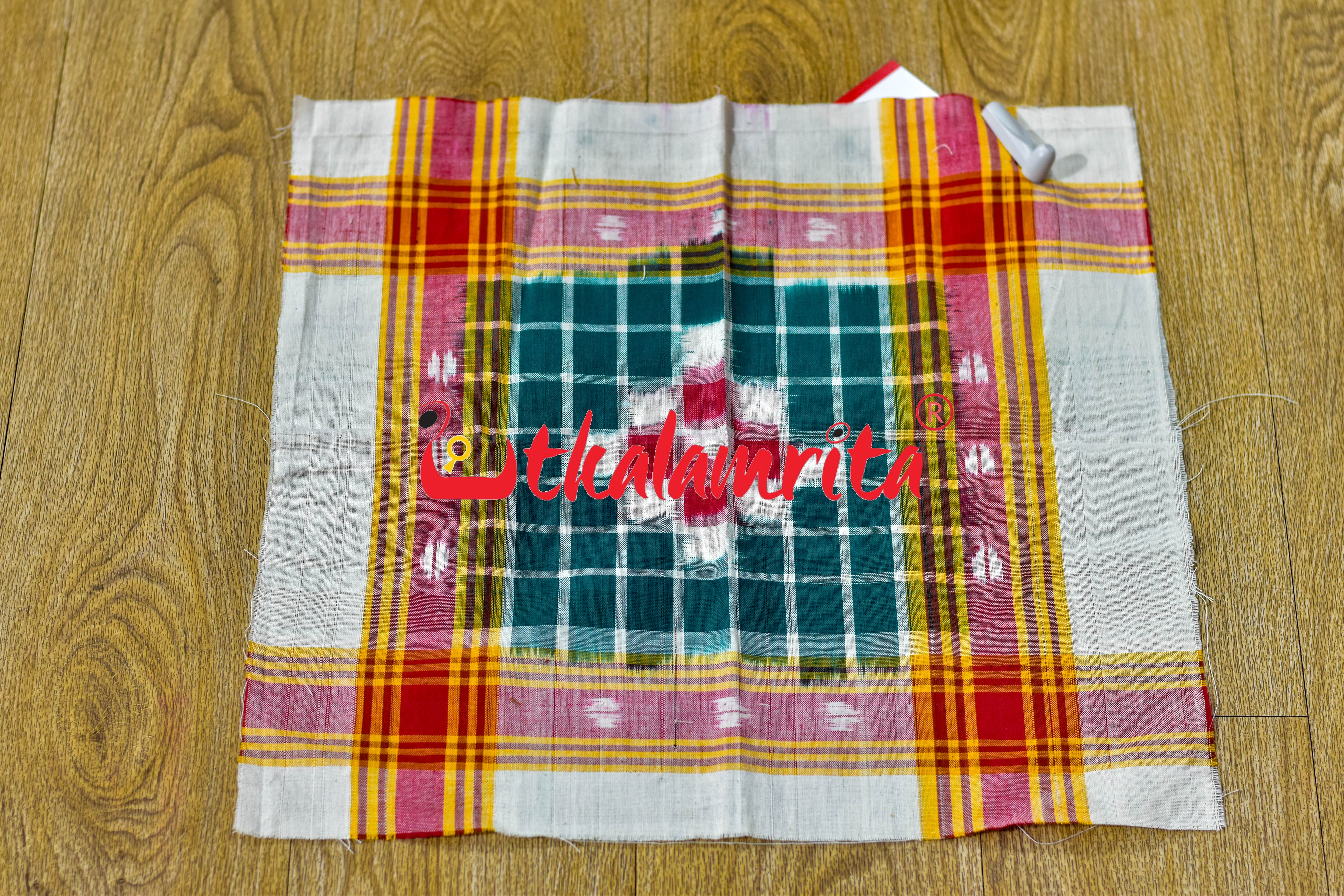 White Green Middle Paspali (Rumal)