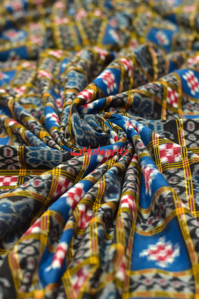 Butterfly Pasapali Team Black Cotton (Fabric)
