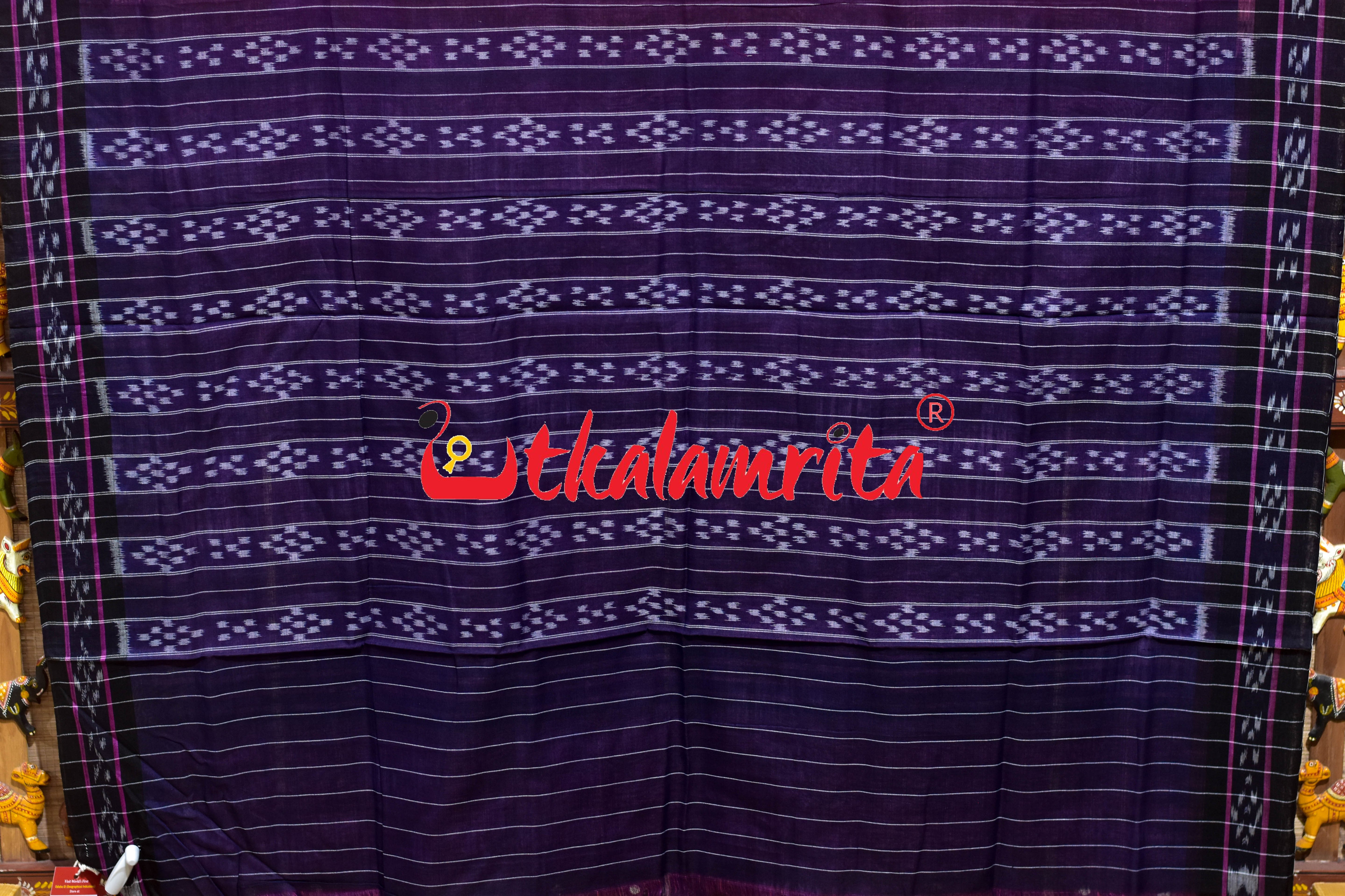 Deep Pink with Pasapali Border Cotton Saree