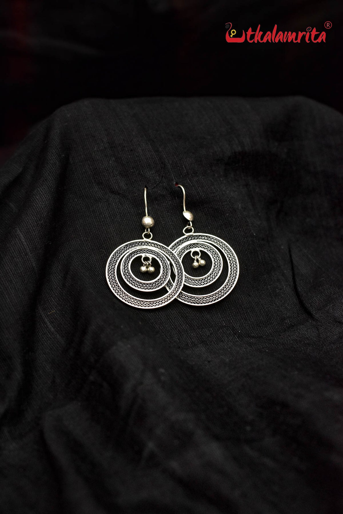 Double Circles Danglers