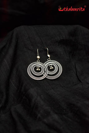 Double Circles Danglers