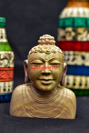 Buddha Konark Stone Carving Idol