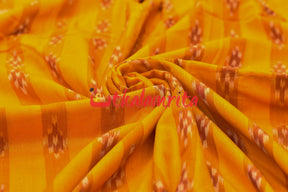 Mustard Diagonal Kuthi (Fabric)