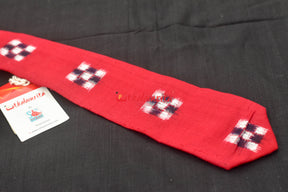 Handloom Tie (Red Sakta)