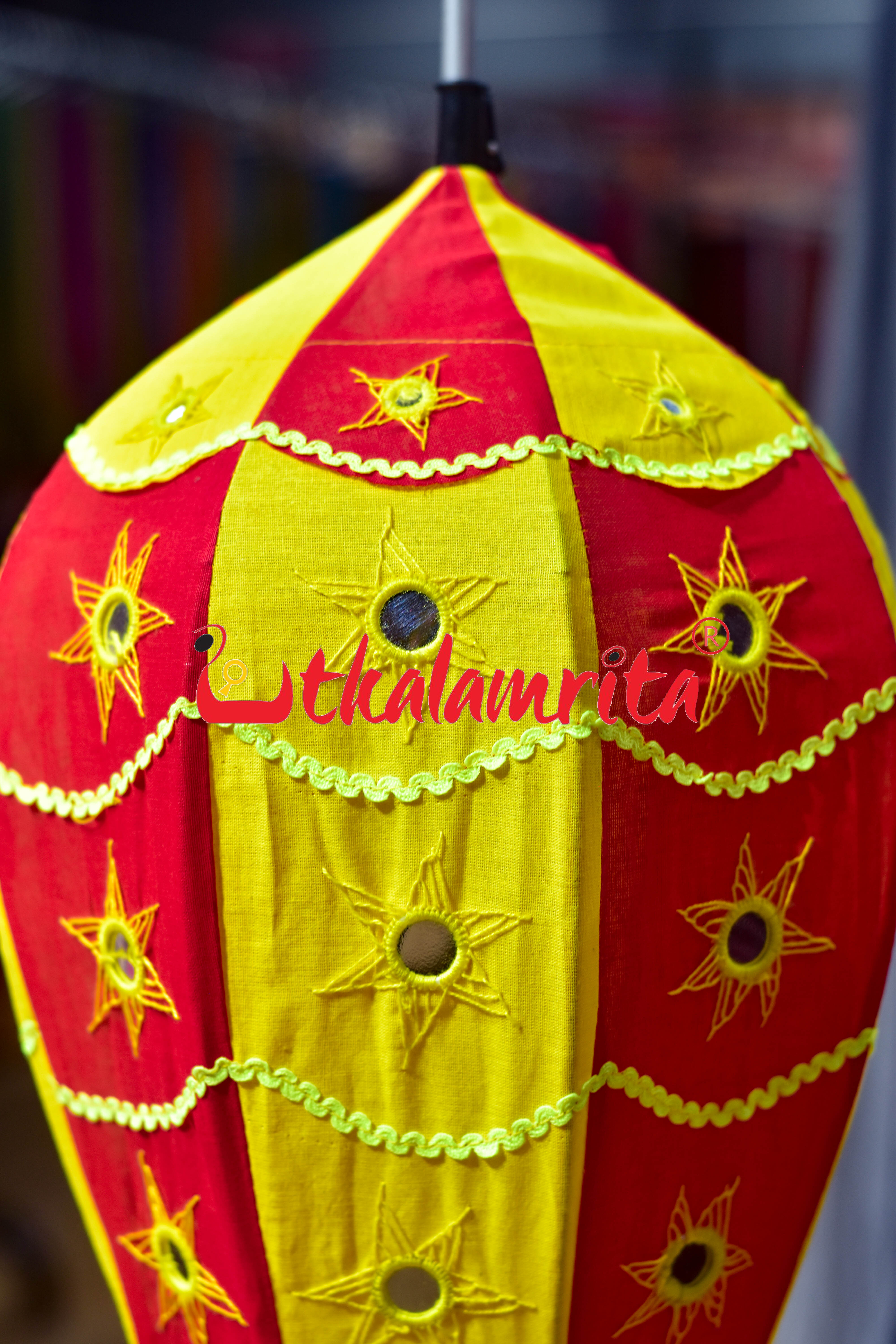 Red Yellow Special Rocket Lampshade