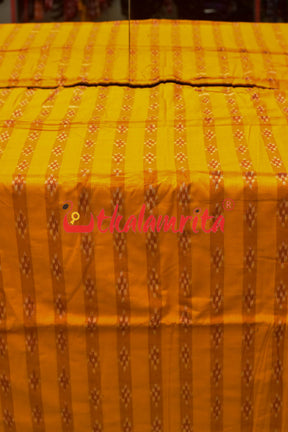 Mustard Diagonal Kuthi (Fabric)