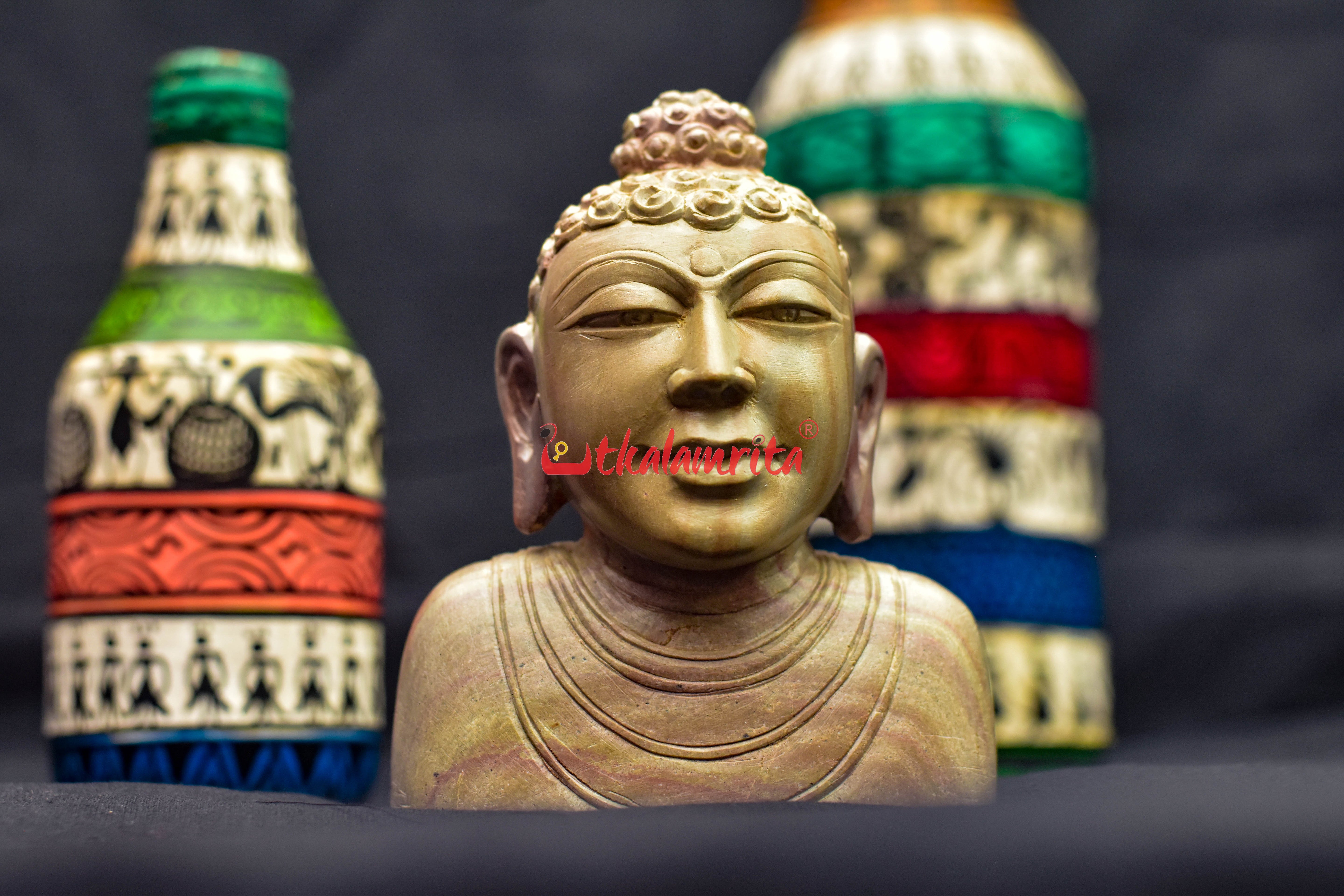 Buddha Konark Stone Carving Idol