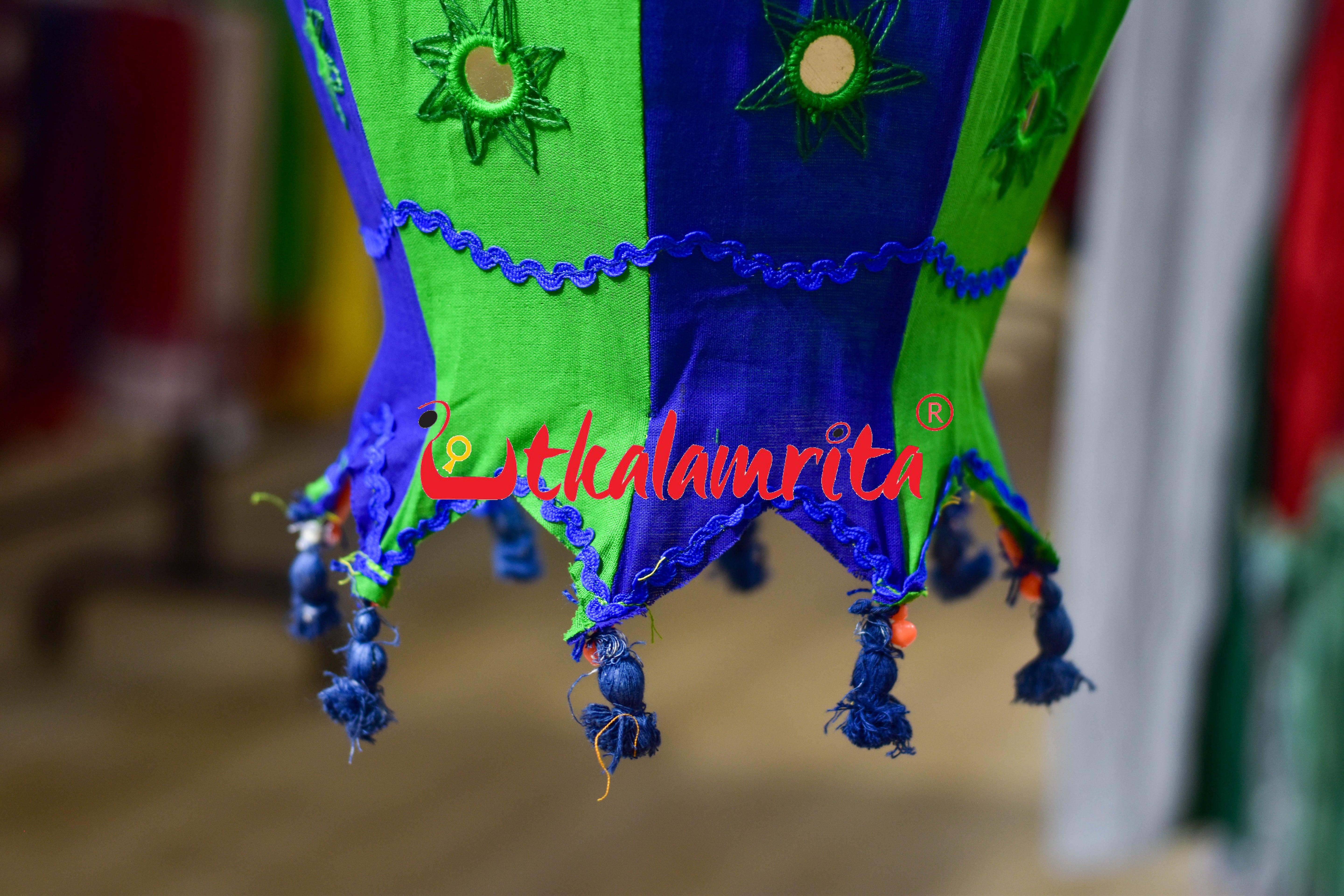 Green Blue Special Rocket Lampshade