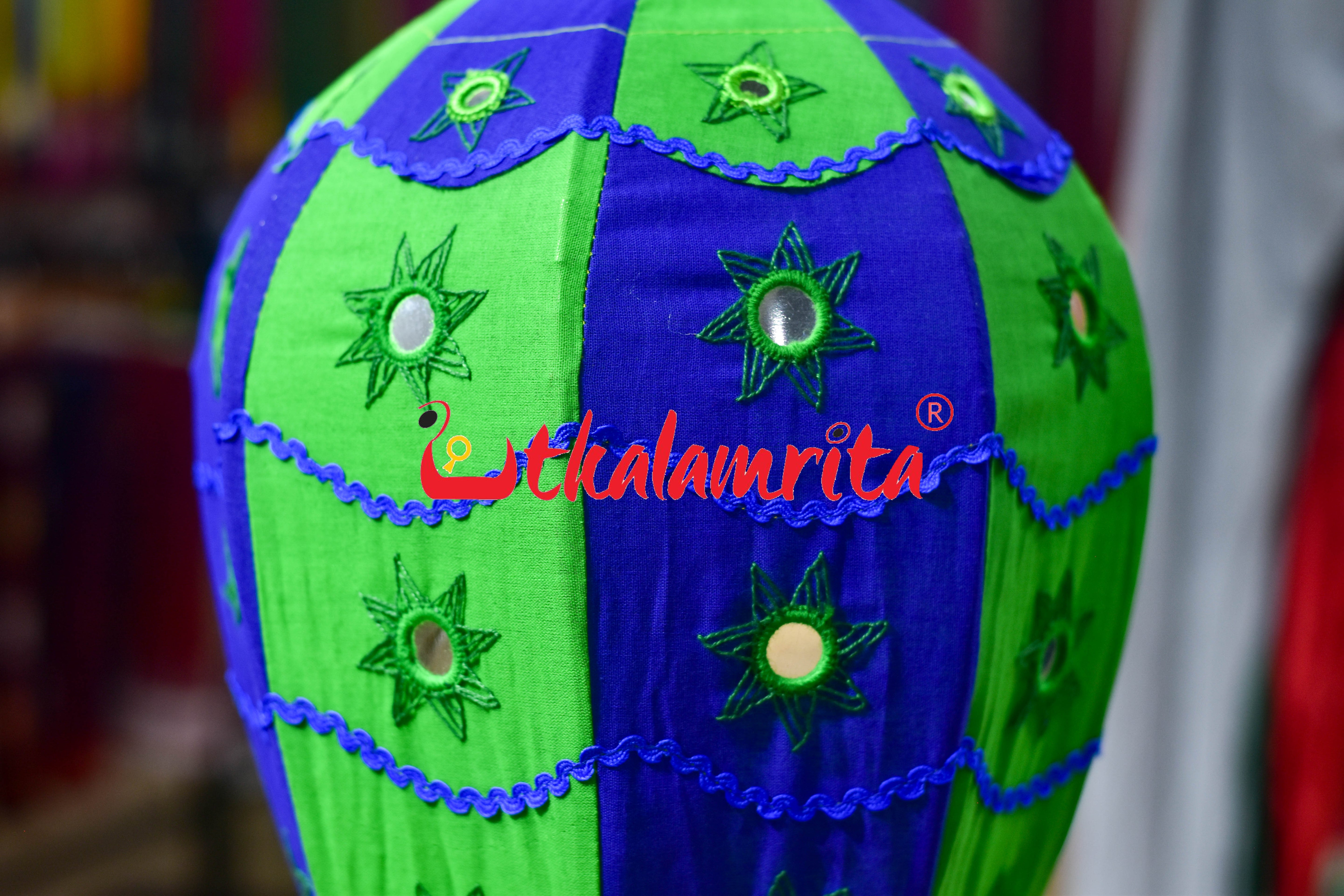 Green Blue Special Rocket Lampshade